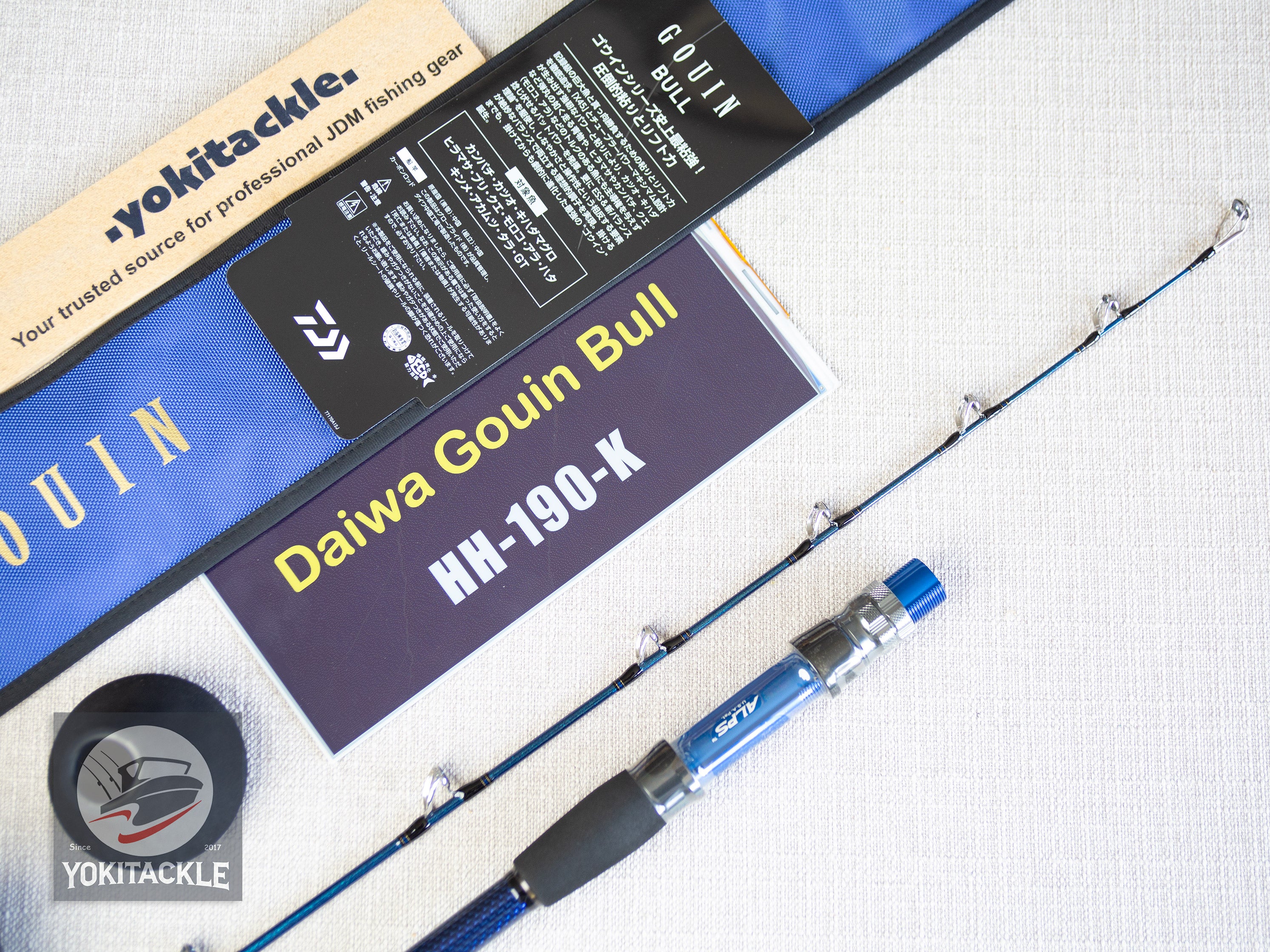 Daiwa Gouin Bull HH-190-K Powerful Big Game Saltwater Boat Rod JDM