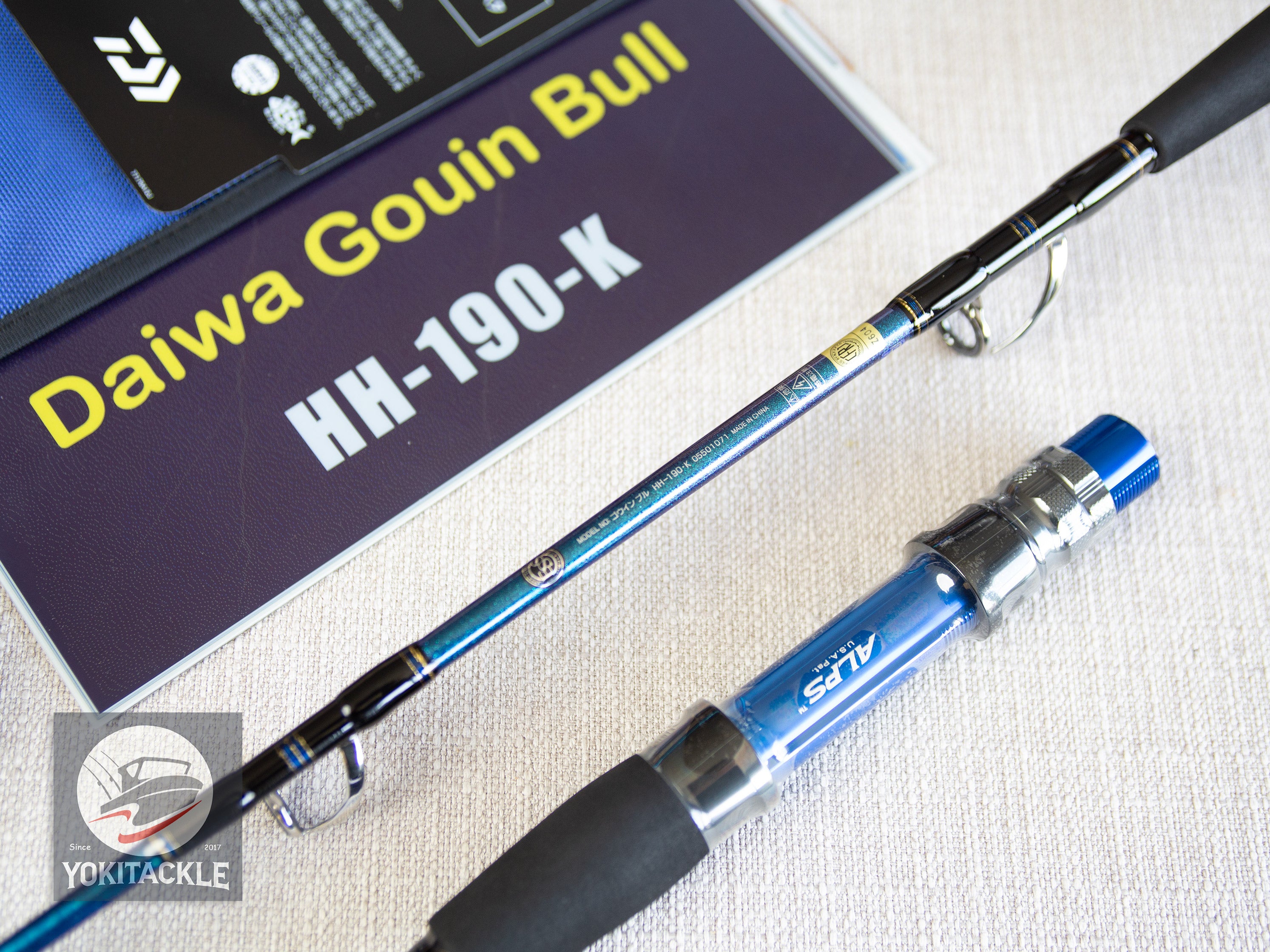 Daiwa Gouin Bull HH-190-K Powerful Big Game Saltwater Boat Rod JDM