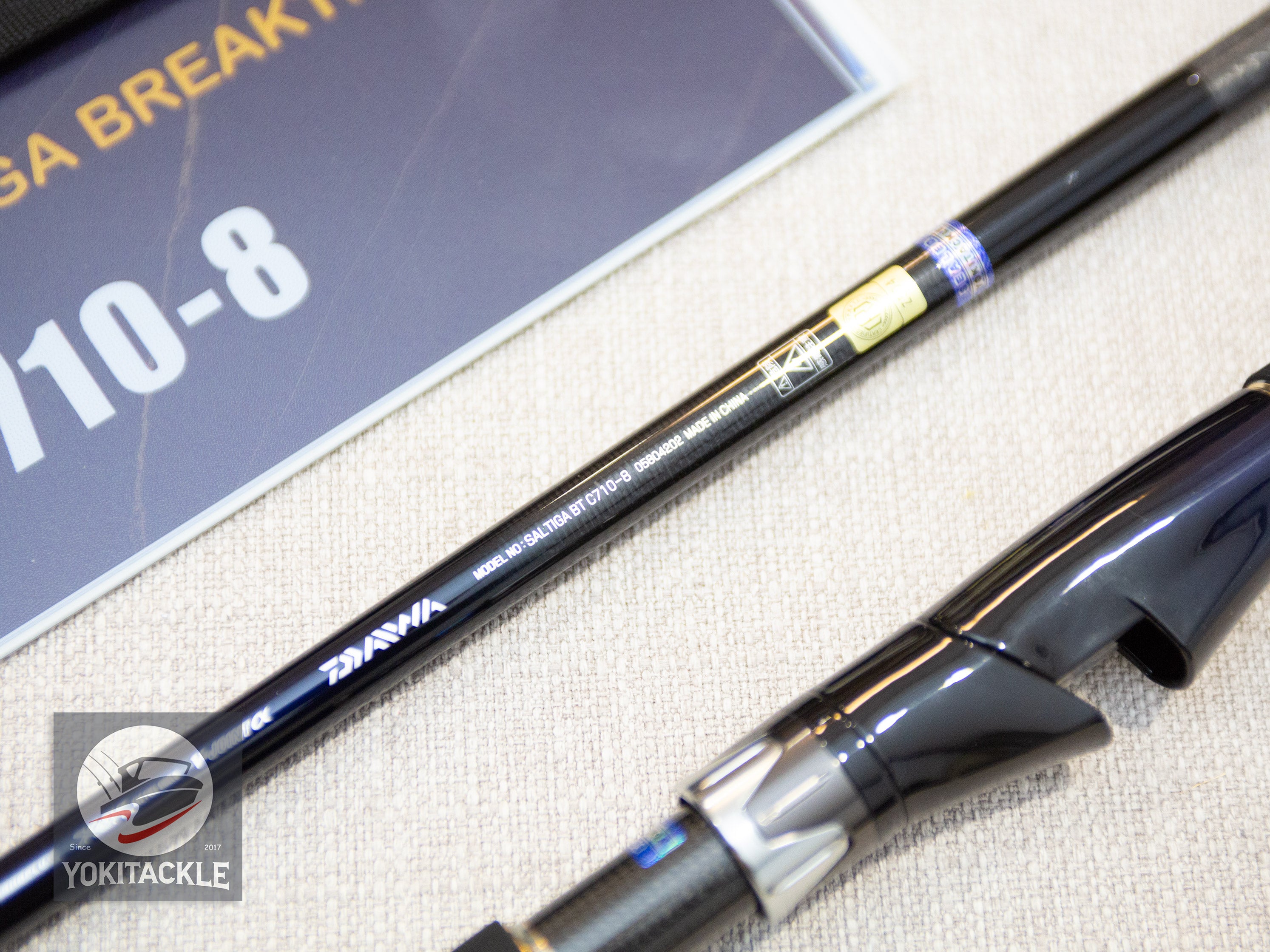 Daiwa 24 SALTIGA BREAKTHROUGH C710-8 Spinning Rod