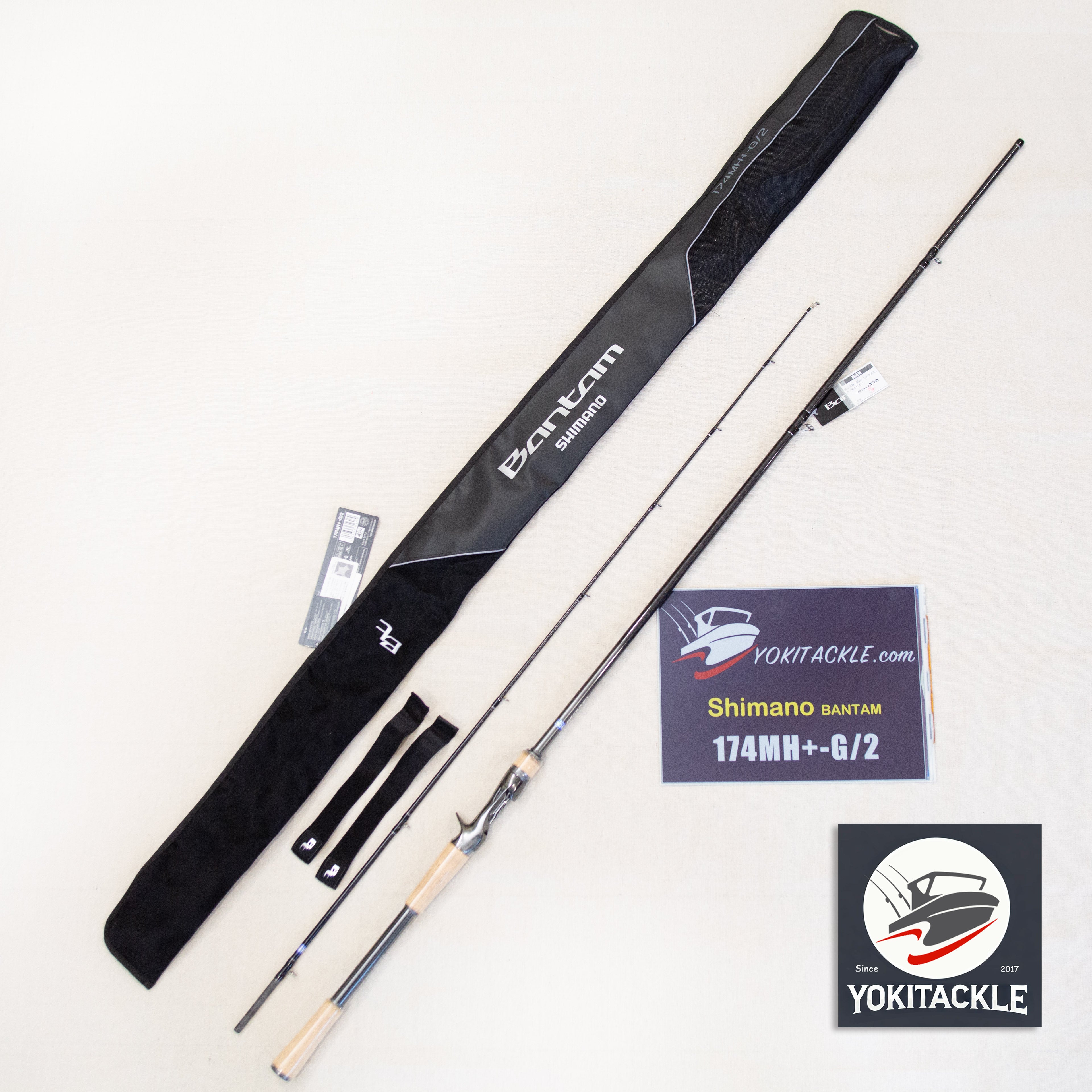 Brand New Shimano 22 Bantam 174MH+-G/2 Baitcasting Rod for Bass