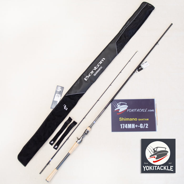 Shimano 22 Bantam 174MH+-G/2 Baitcasting Rod for Bass