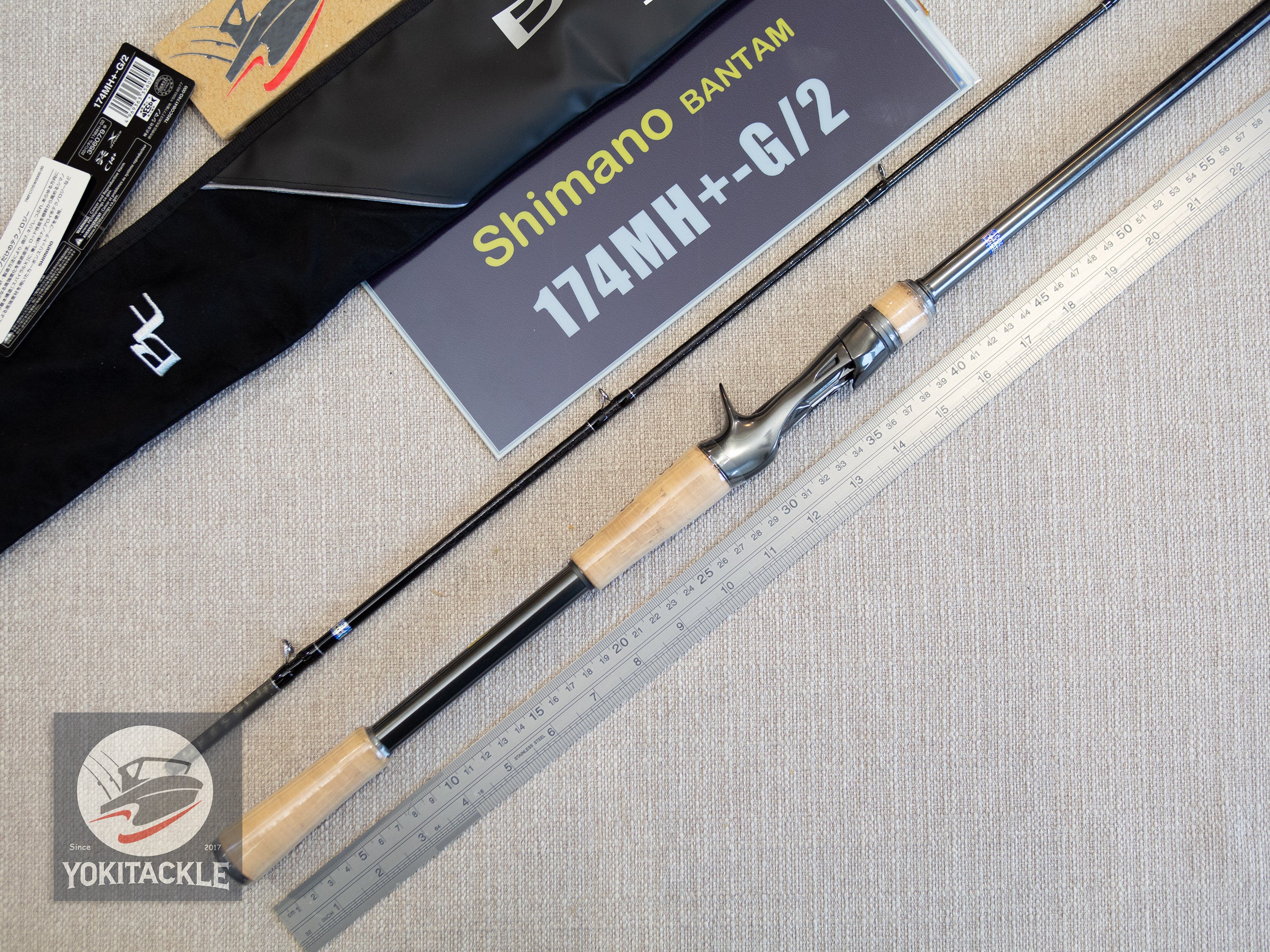 Brand New Shimano 22 Bantam 174MH+-G/2 Baitcasting Rod for Bass