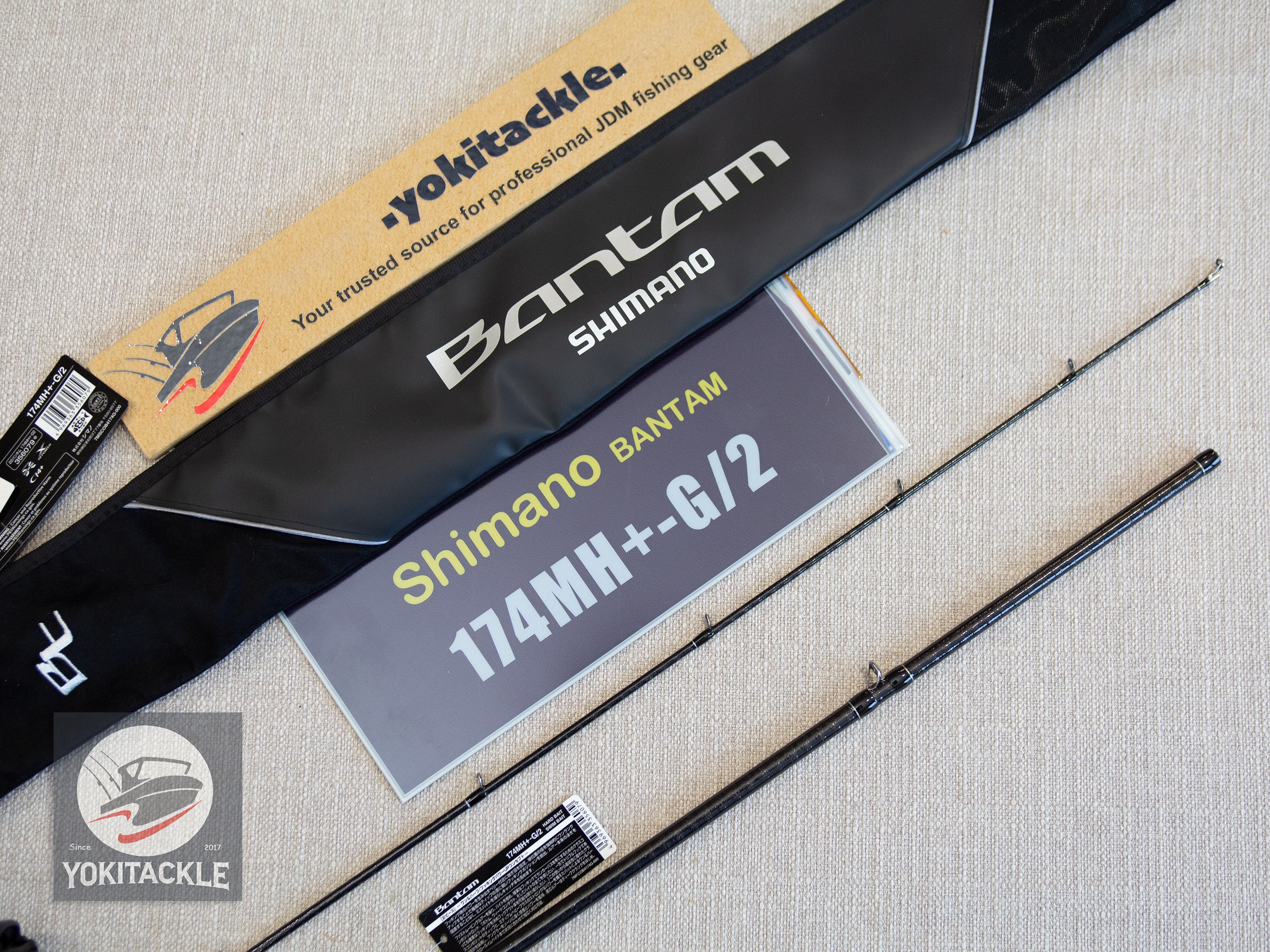 Brand New Shimano 22 Bantam 174MH+-G/2 Baitcasting Rod for Bass