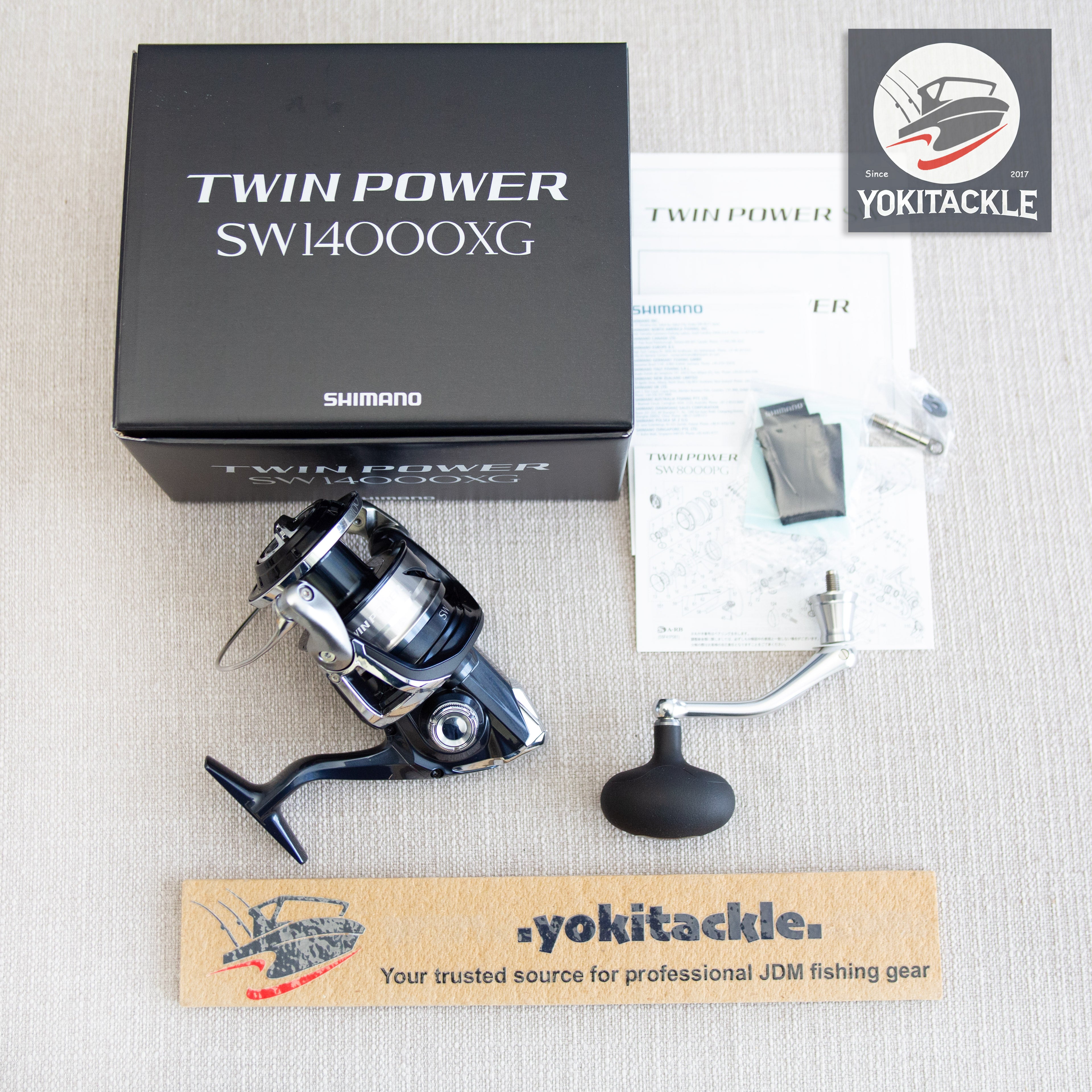 Shimano 21 TWIN POWER SW 14000XG Spinning Reel
