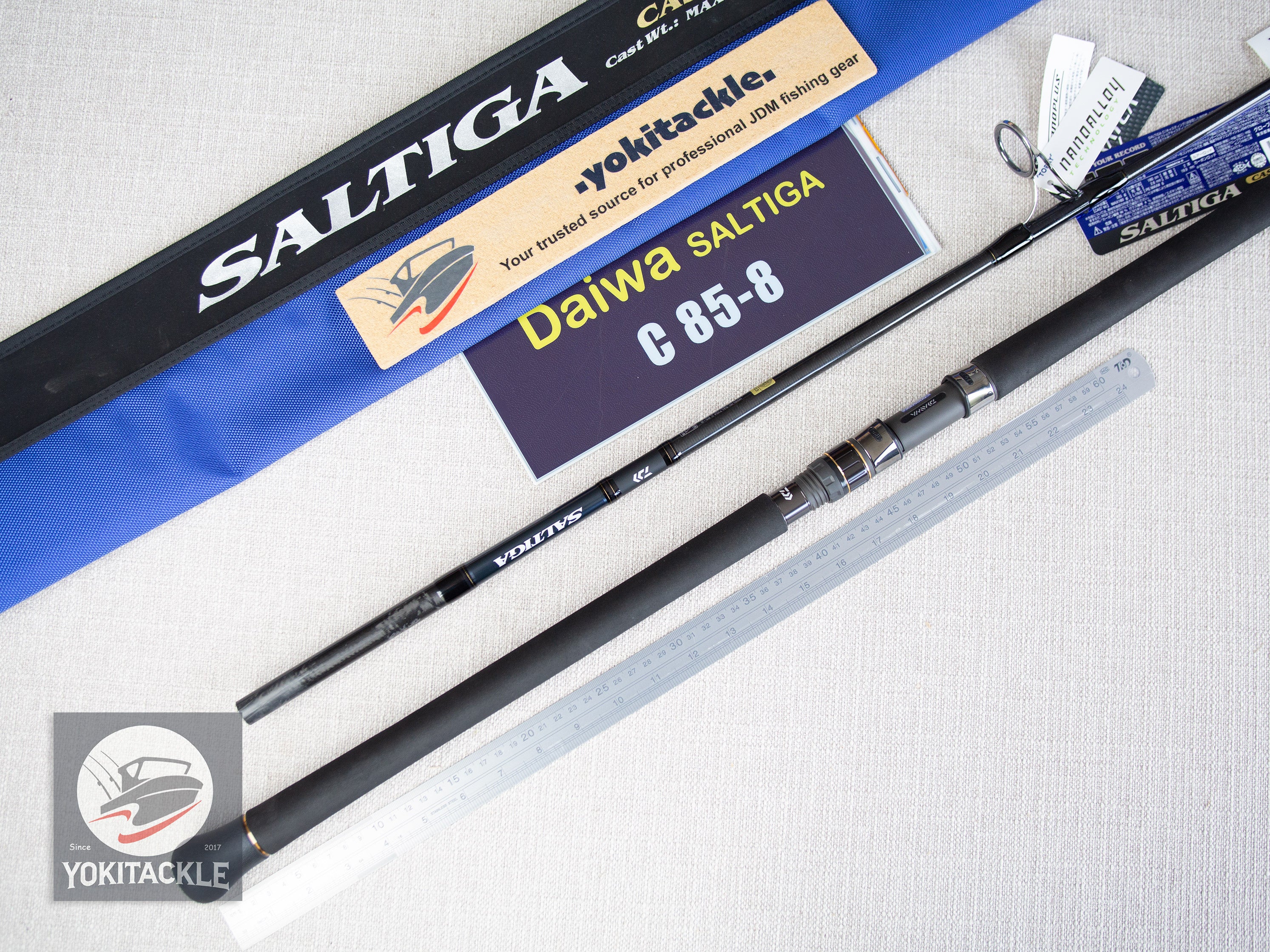 Daiwa SALTIGA C 85-8 Spinning Rod