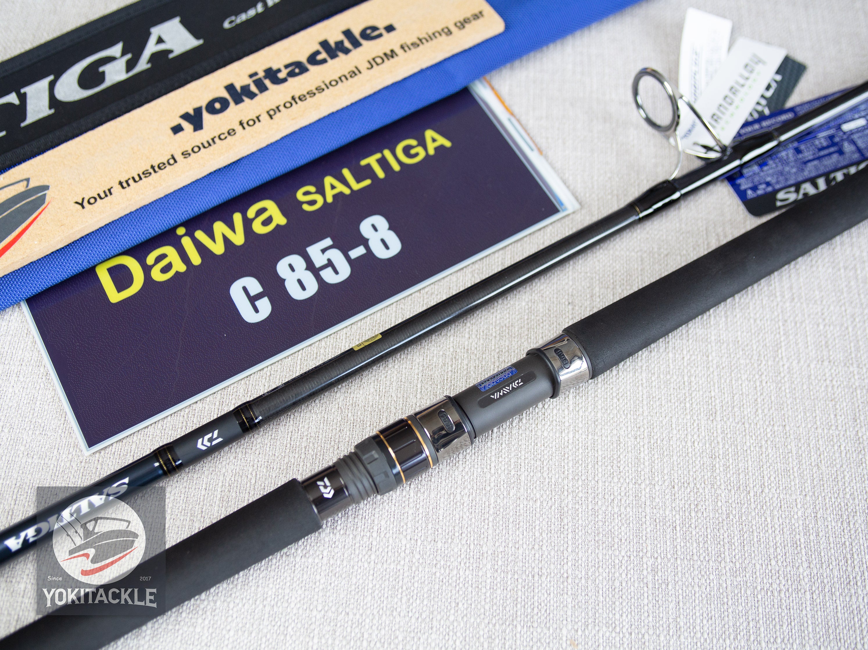 Daiwa SALTIGA C 85-8 Spinning Rod