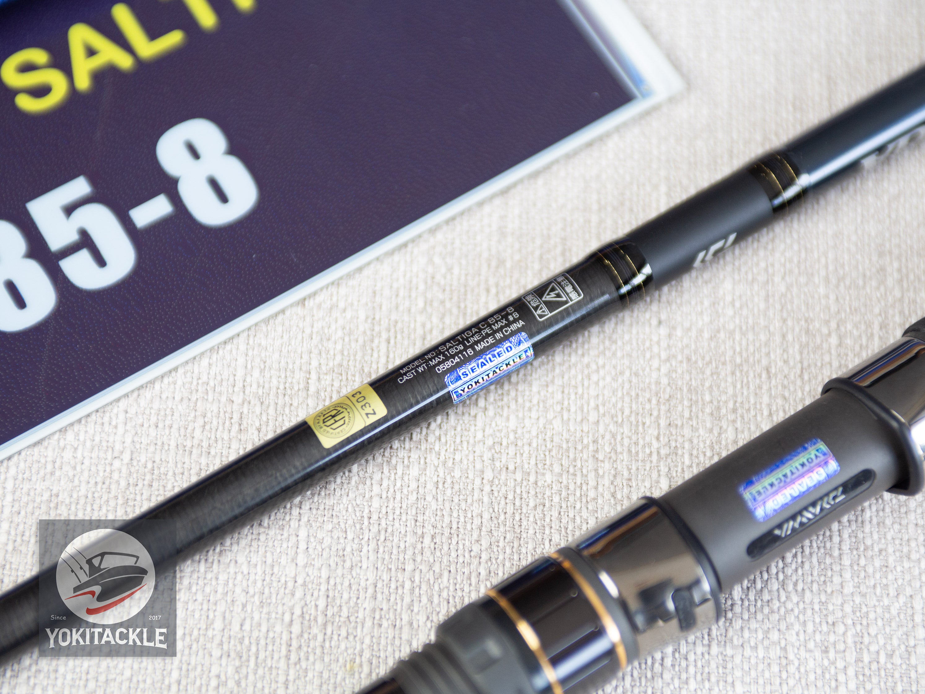 Daiwa SALTIGA C 85-8 Spinning Rod