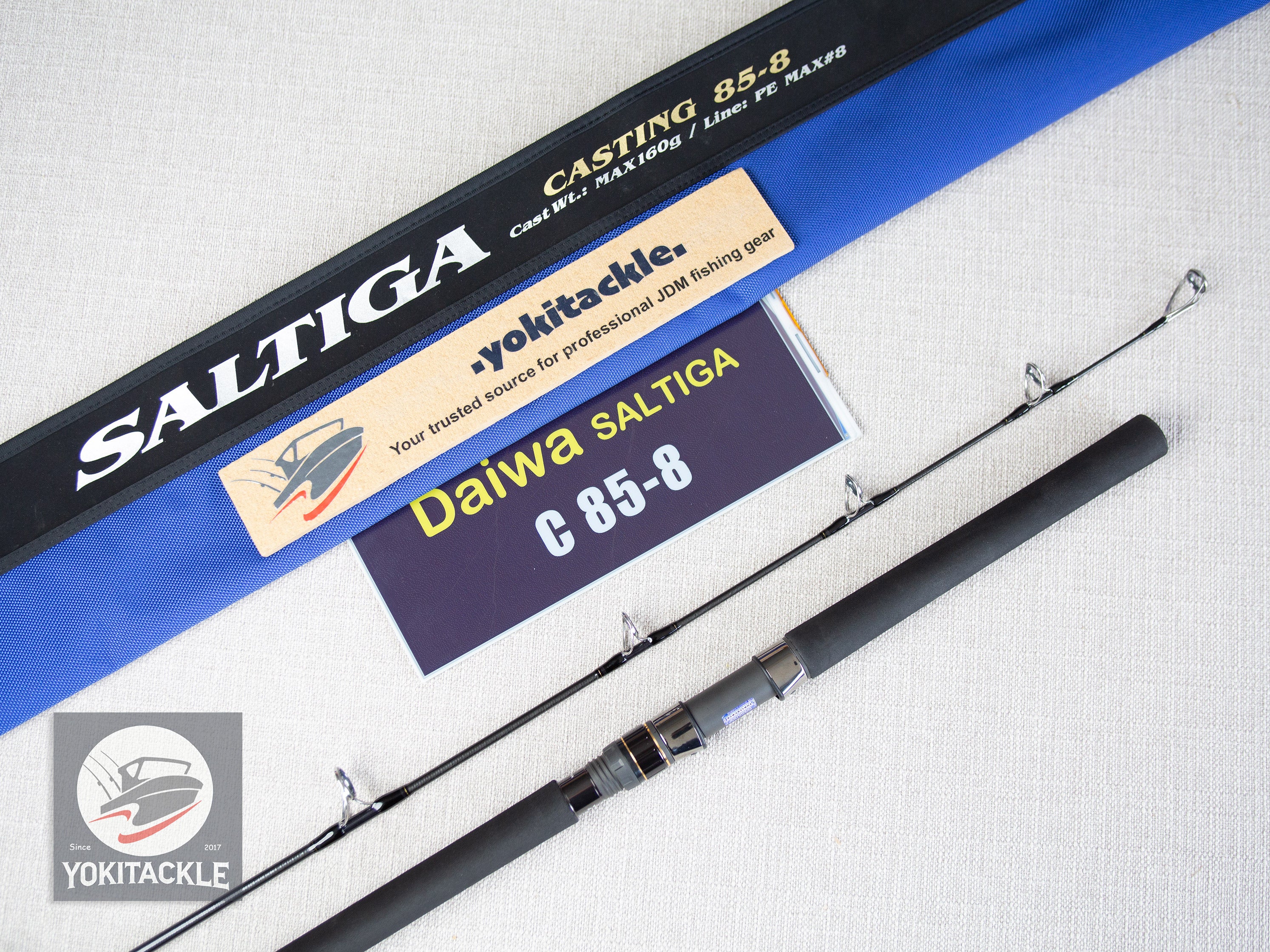 Daiwa SALTIGA C 85-8 Spinning Rod