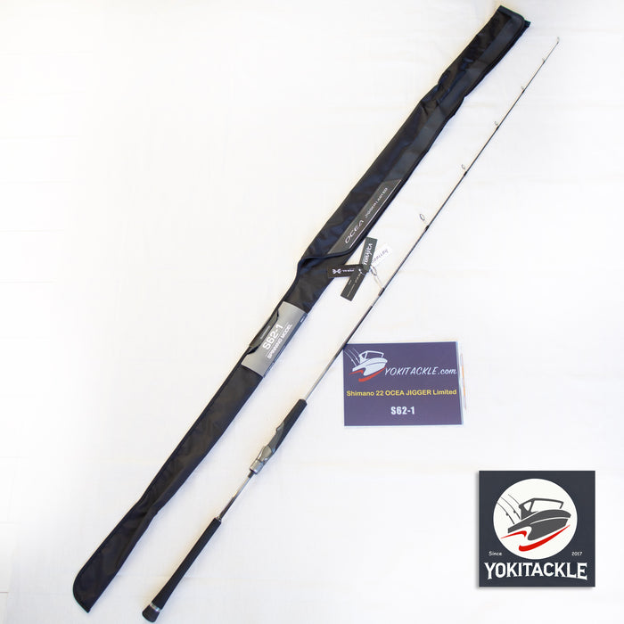 Shimano 22 OCEA JIGGER Limited S62-1 Spinning Rod