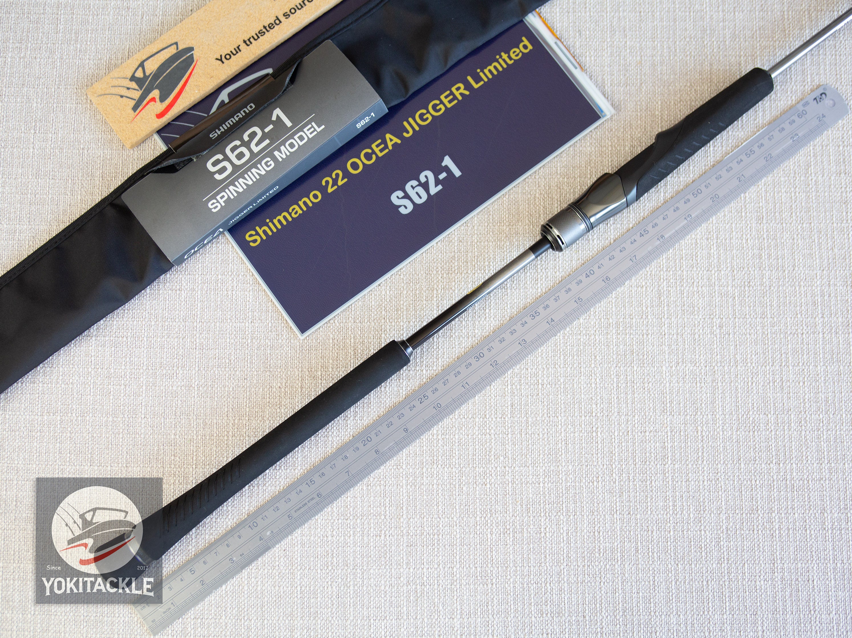 Shimano 22 OCEA JIGGER Limited S62-1 Spinning Rod