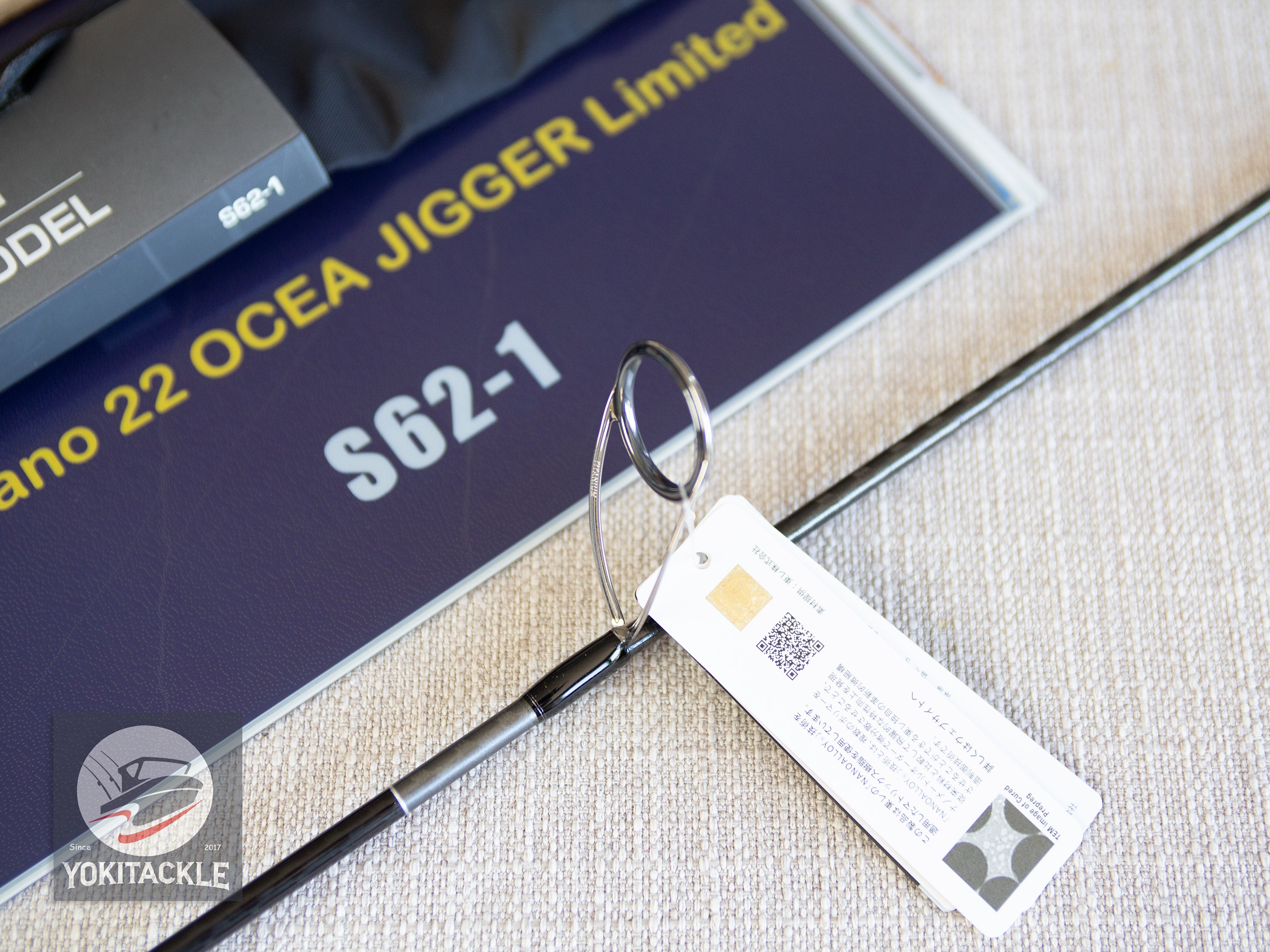 Shimano 22 OCEA JIGGER Limited S62-1 Spinning Rod