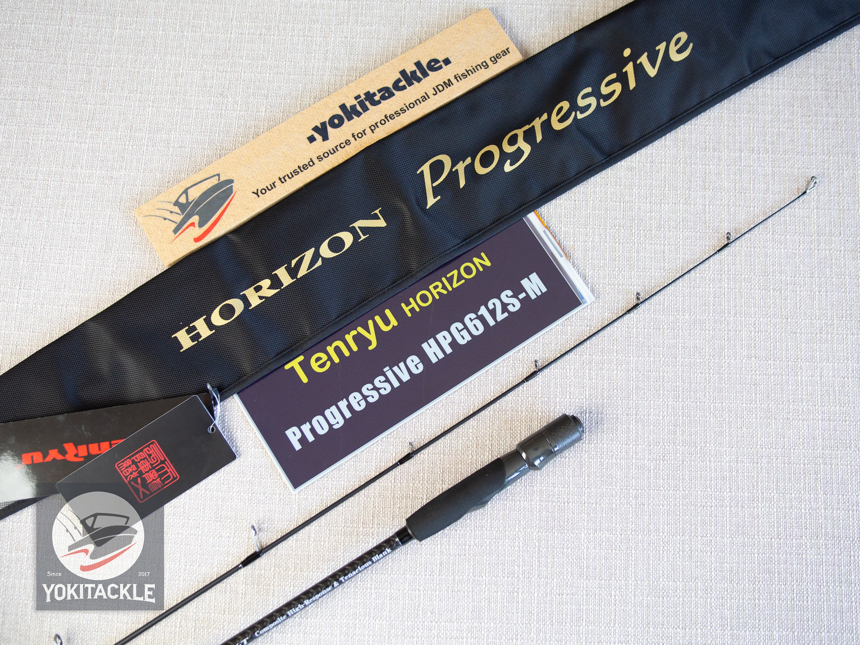 Brand New Tenryu HORIZON Progressive HPG612S-M Spinning Rod