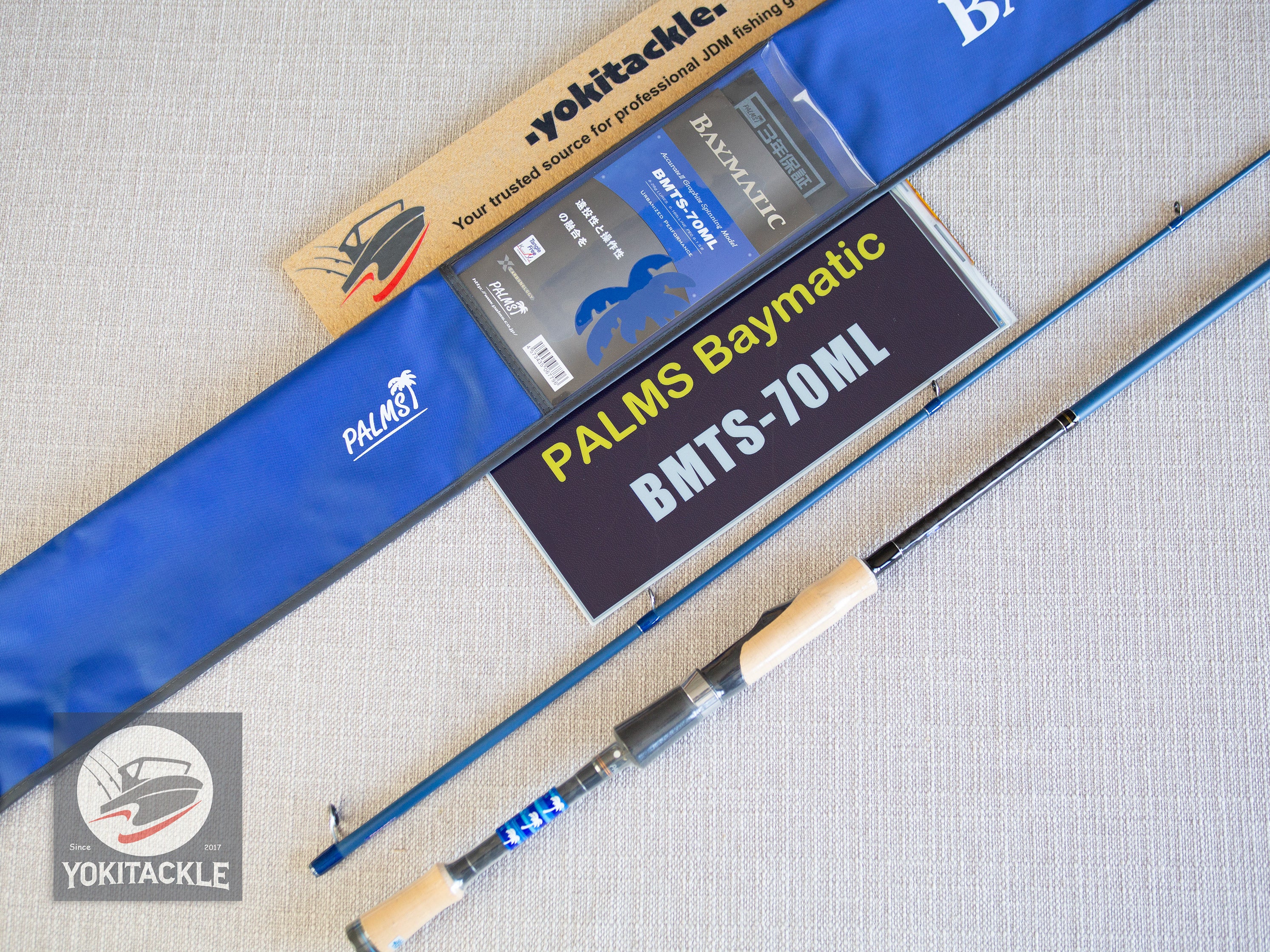PALMS Baymatic BMTS-70ML AccurateⅢ Graphite Spinning Rod