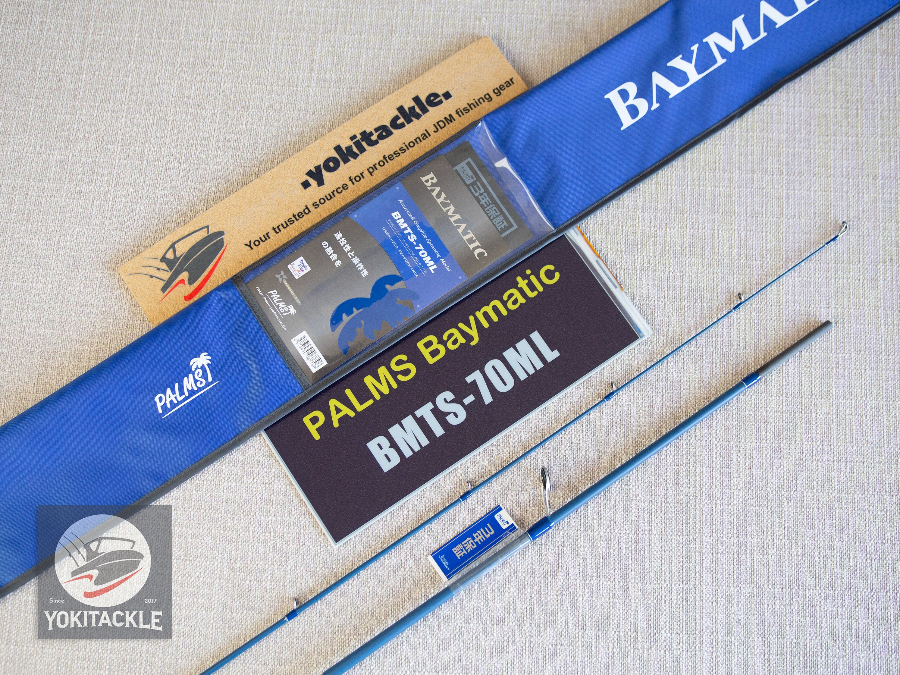 PALMS Baymatic BMTS-70ML AccurateⅢ Graphite Spinning Rod
