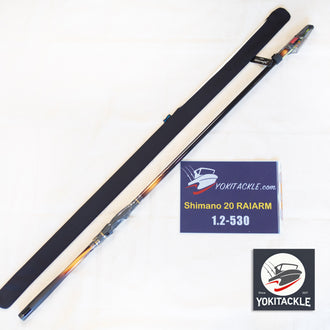 Brand New Shimano 20 RAIARM 1.2-530 Telescopic ISO Rod