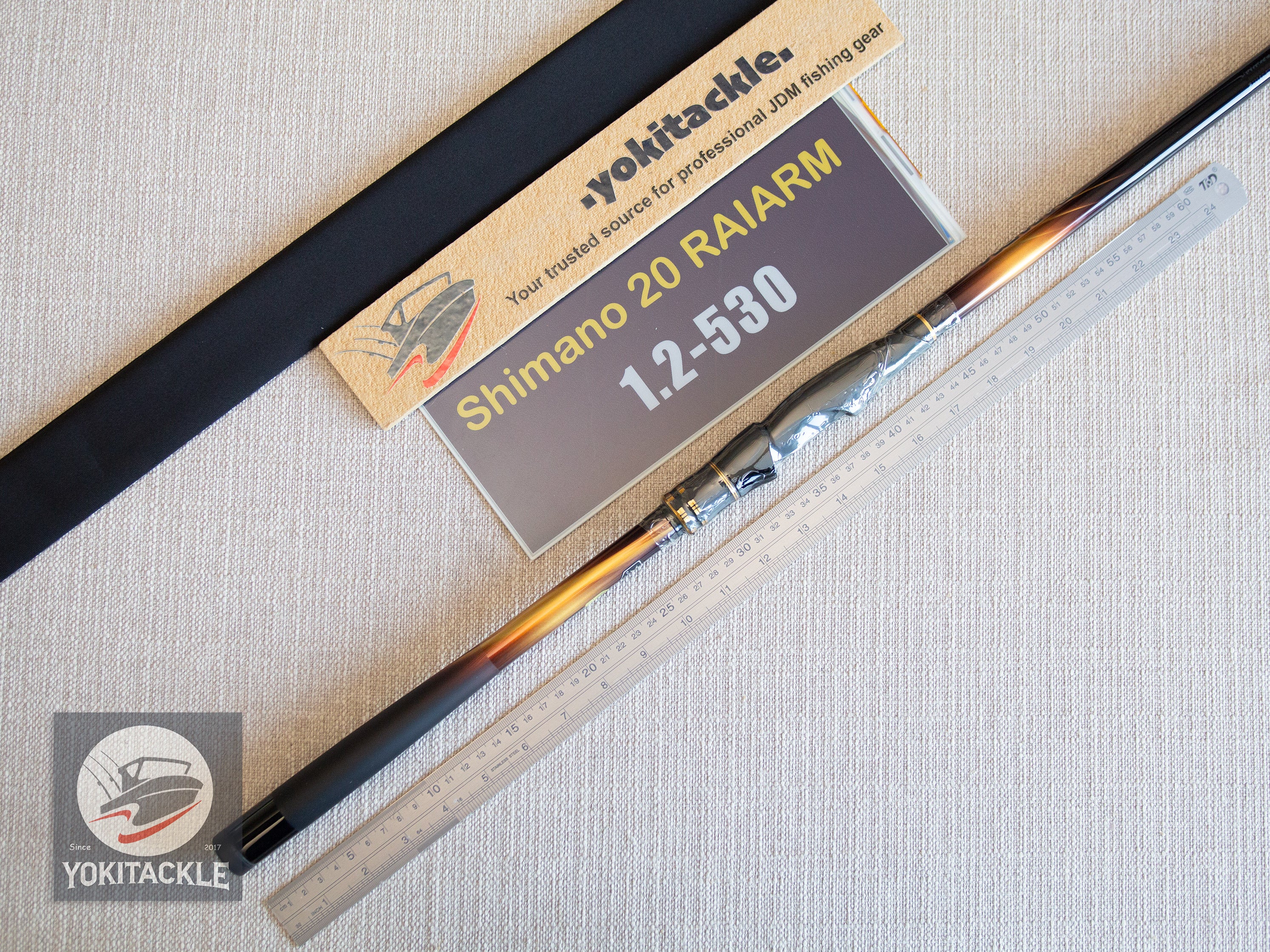 Shimano 20 RAIARM 1.2-530 Telescopic ISO Rod