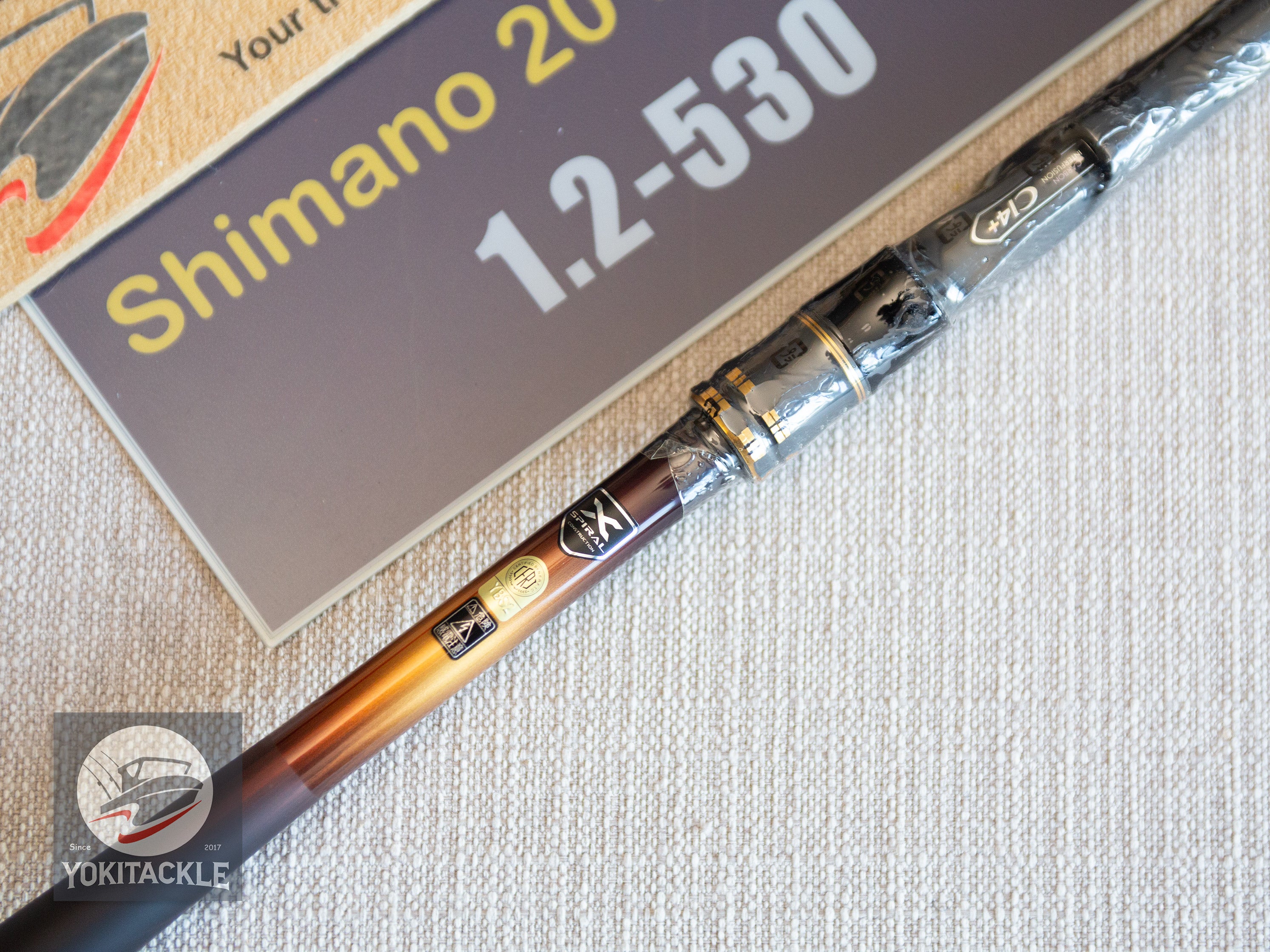 Shimano 20 RAIARM 1.2-530 Telescopic ISO Rod