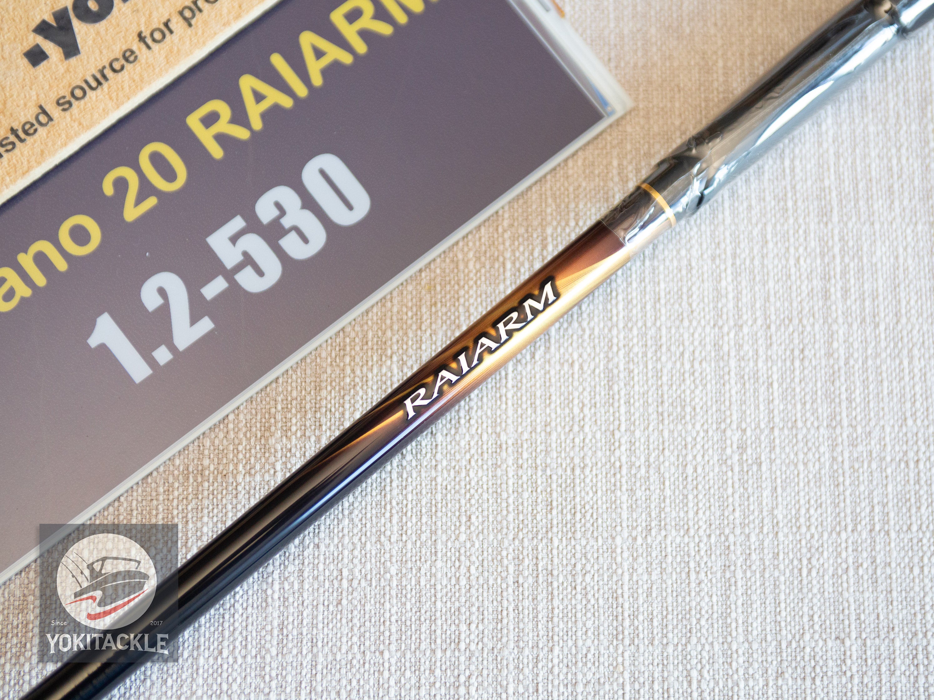 Shimano 20 RAIARM 1.2-530 Telescopic ISO Rod
