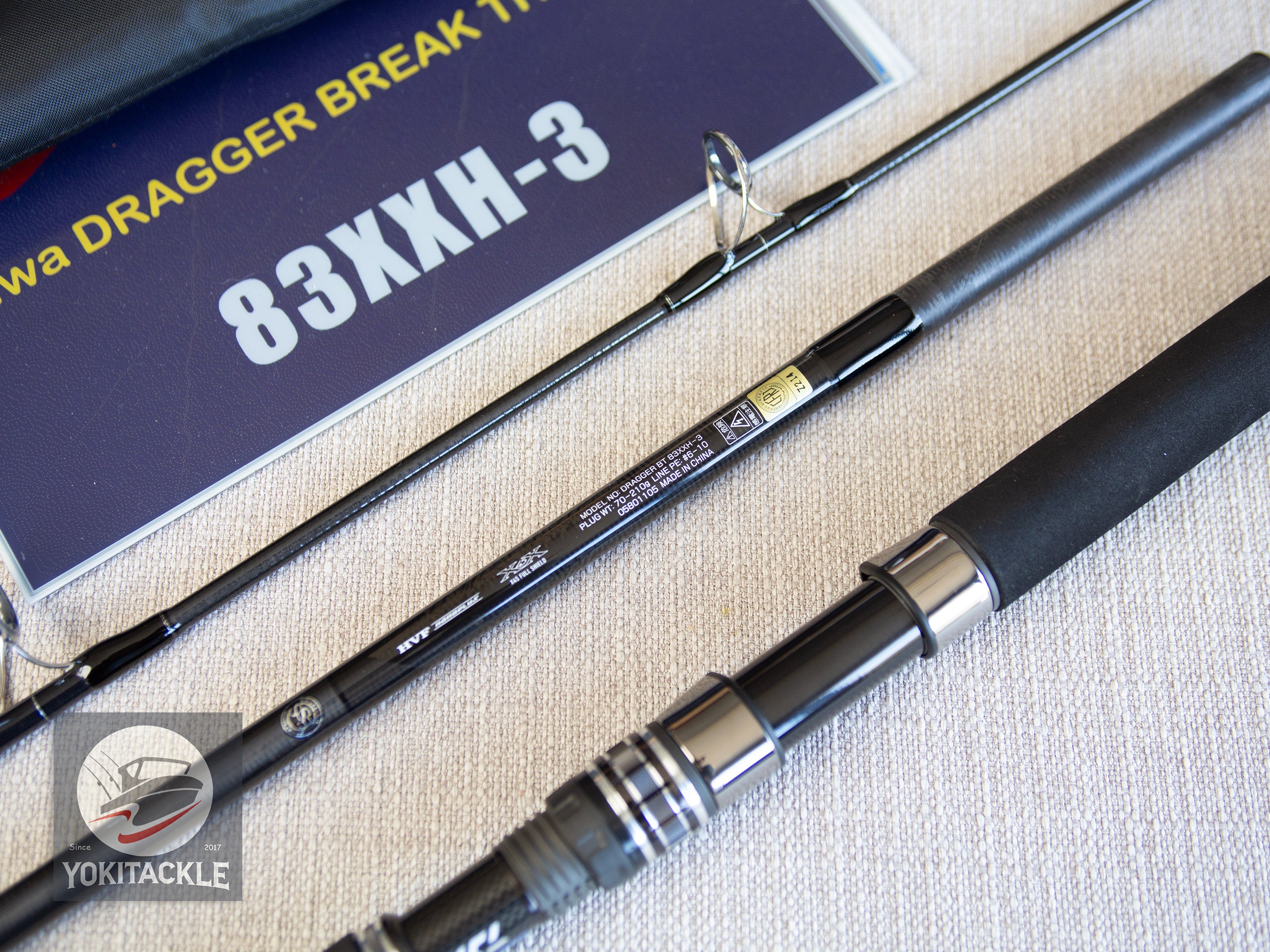 Daiwa DRAGGER BREAK THROUGH 83XXH-3 Spinning Rod