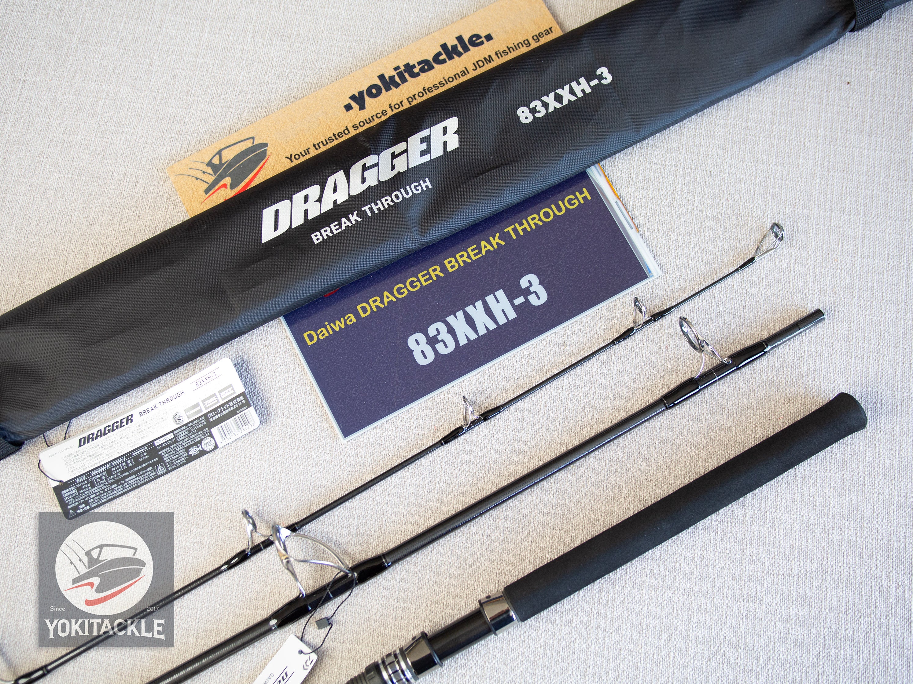 Daiwa DRAGGER BREAK THROUGH 83XXH-3 Spinning Rod