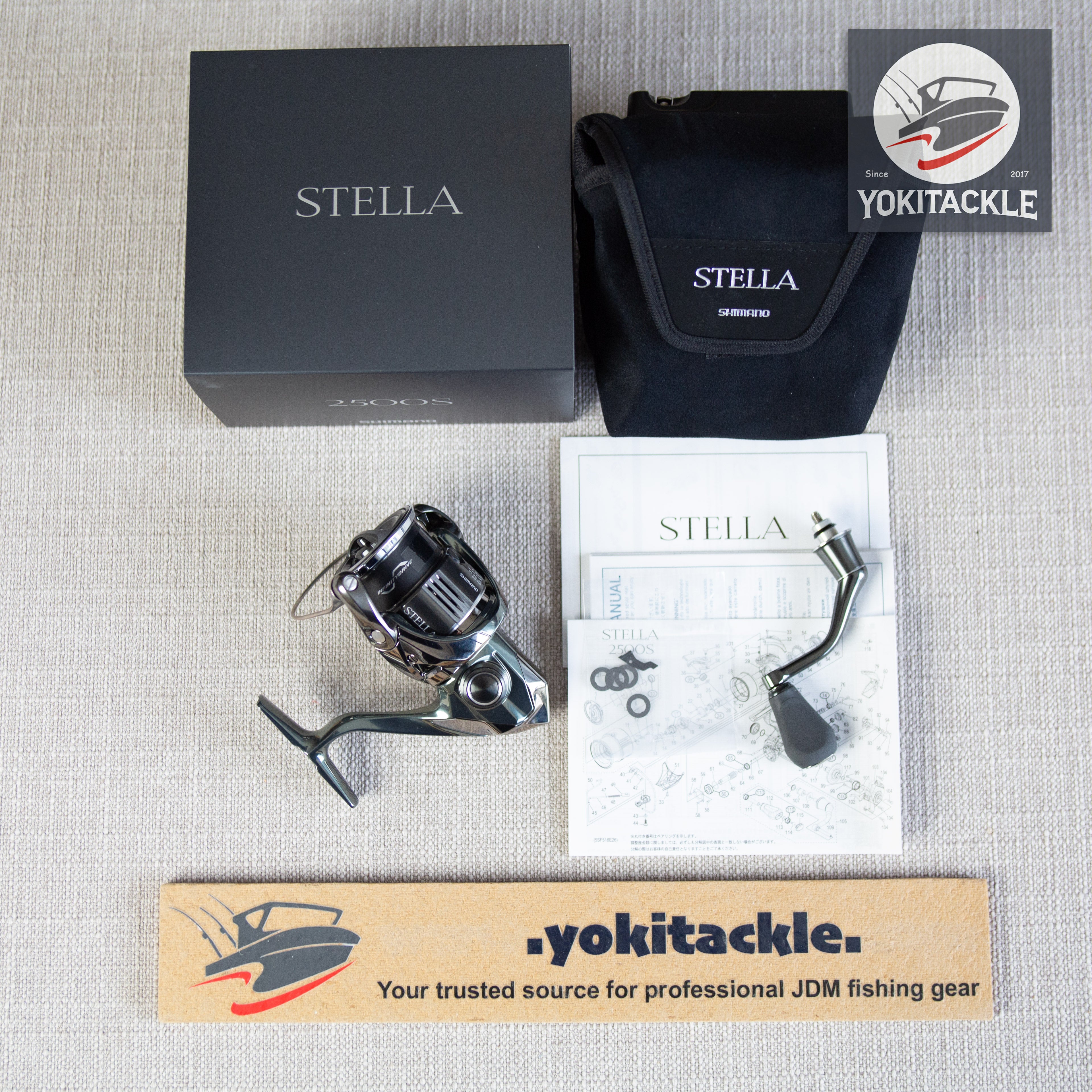 Shimano 22 Stella 2500S Spinning Reel