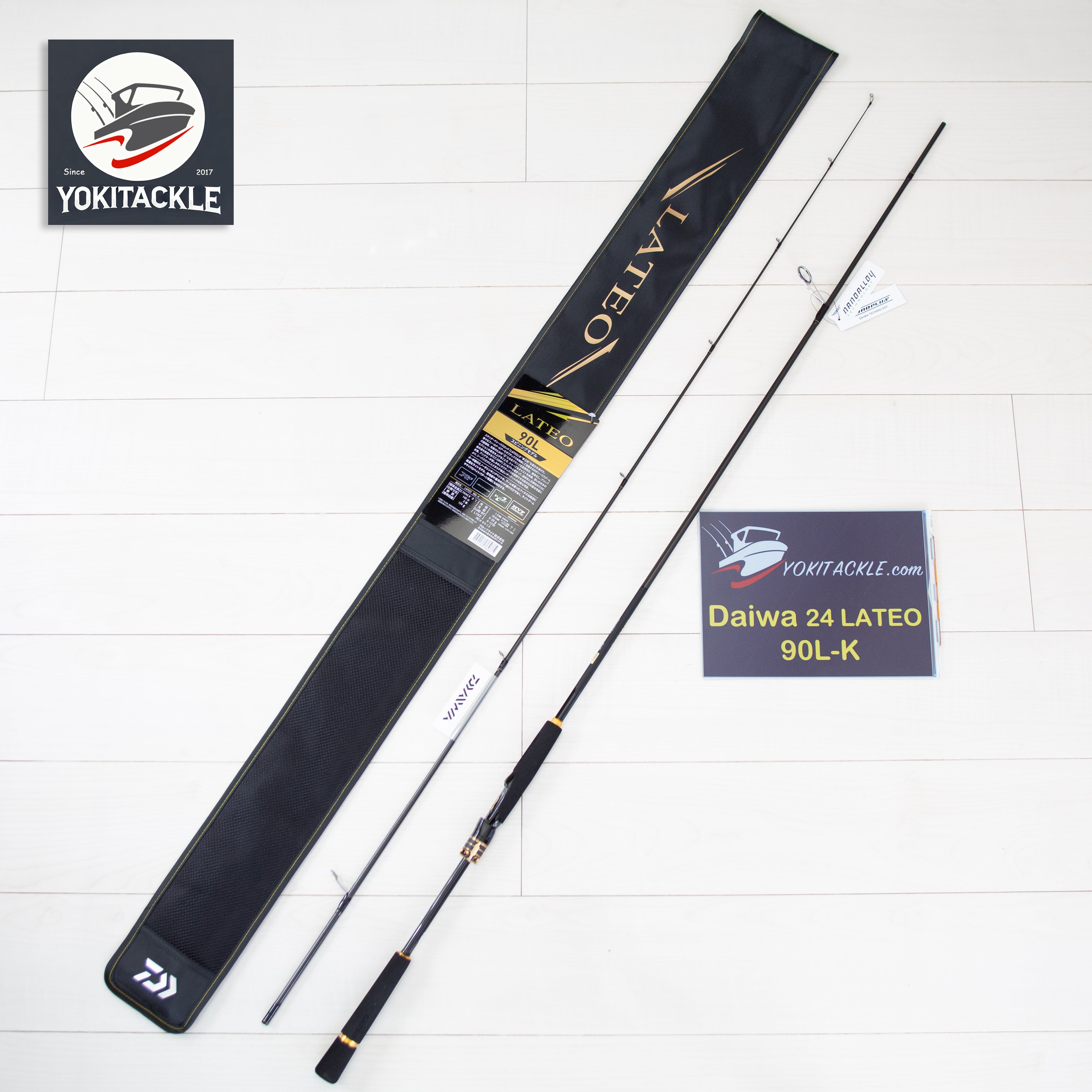 Daiwa 24 LATEO 90L-K Spinning Rod