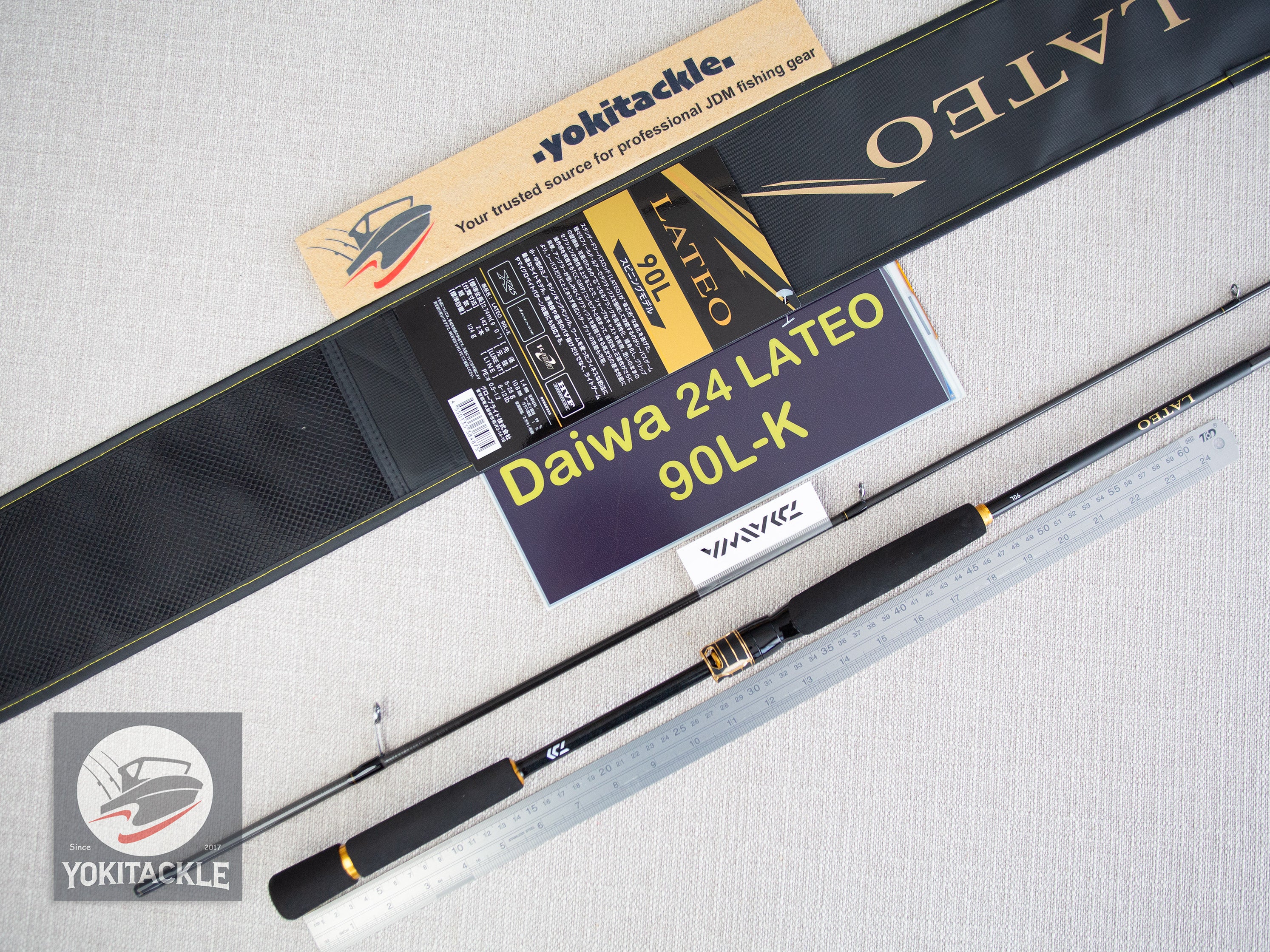 Daiwa 24 LATEO 90L-K Spinning Rod