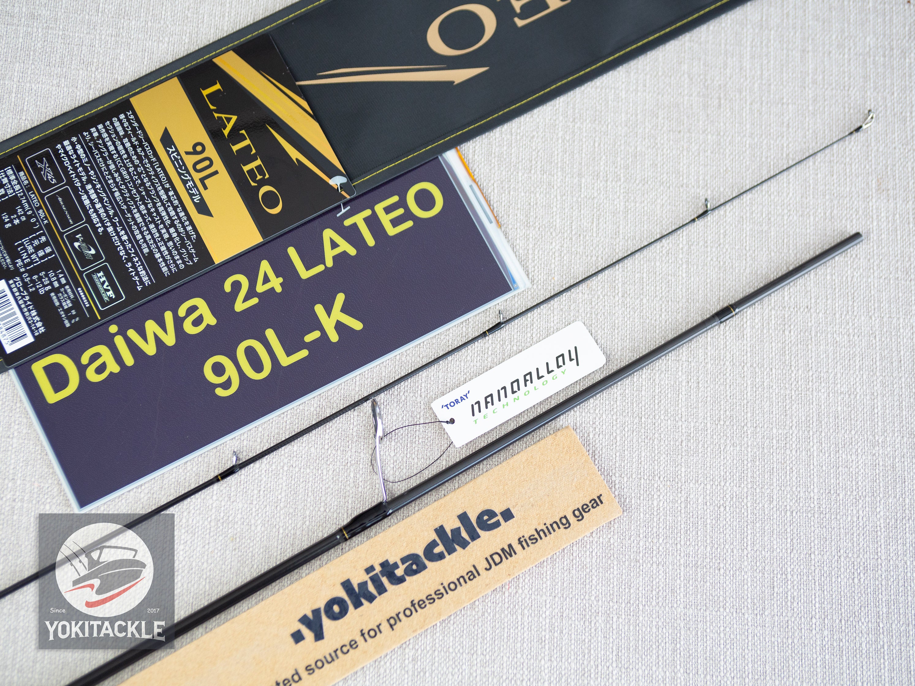 Daiwa 24 LATEO 90L-K Spinning Rod