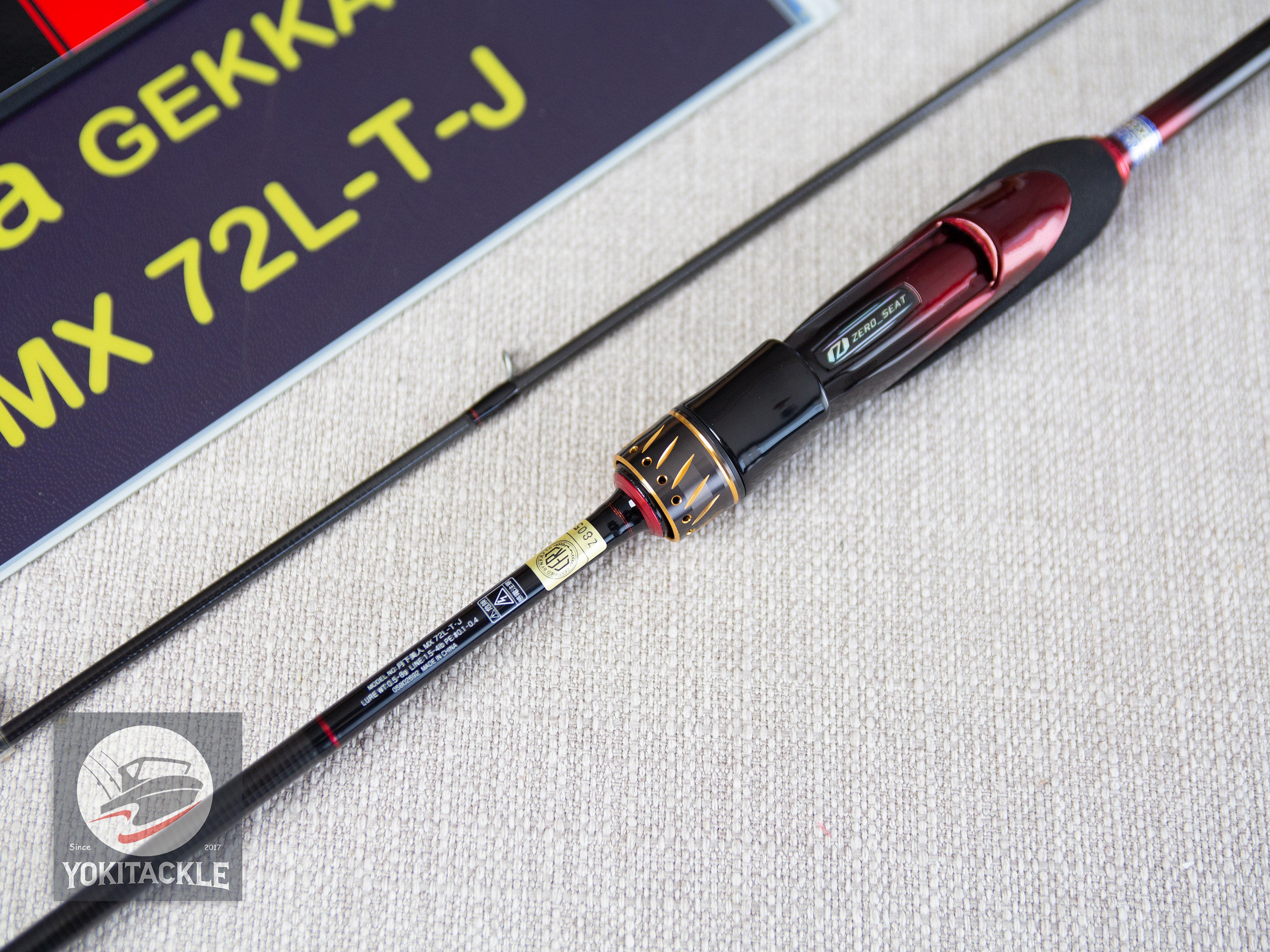 Daiwa 25 GEKKABIJIN MX 72L-T-J Moonlight Beauty Spinning Rod