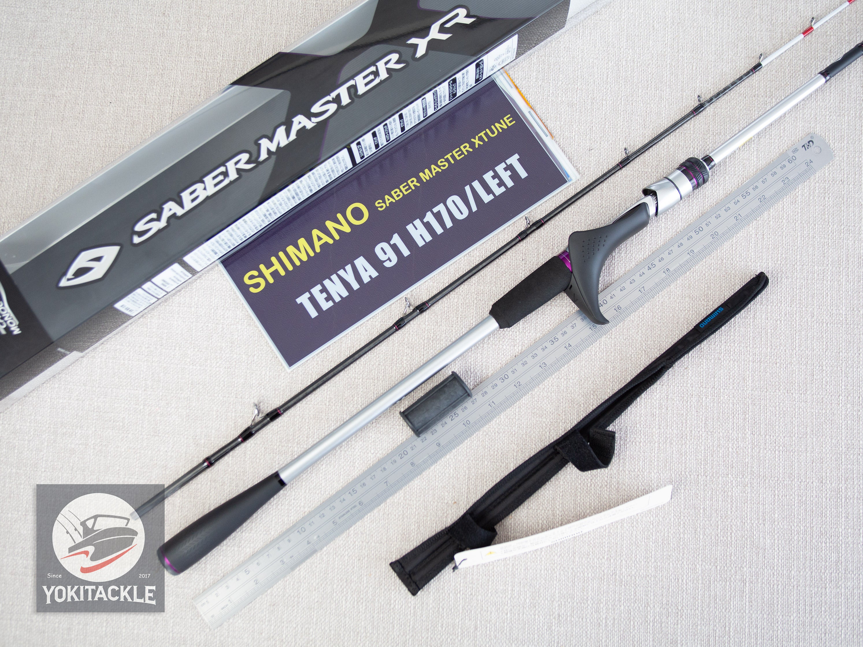 Shimano Saber Master XR Tenya 91 H170/LEFT Offshore Boat Bait Rod