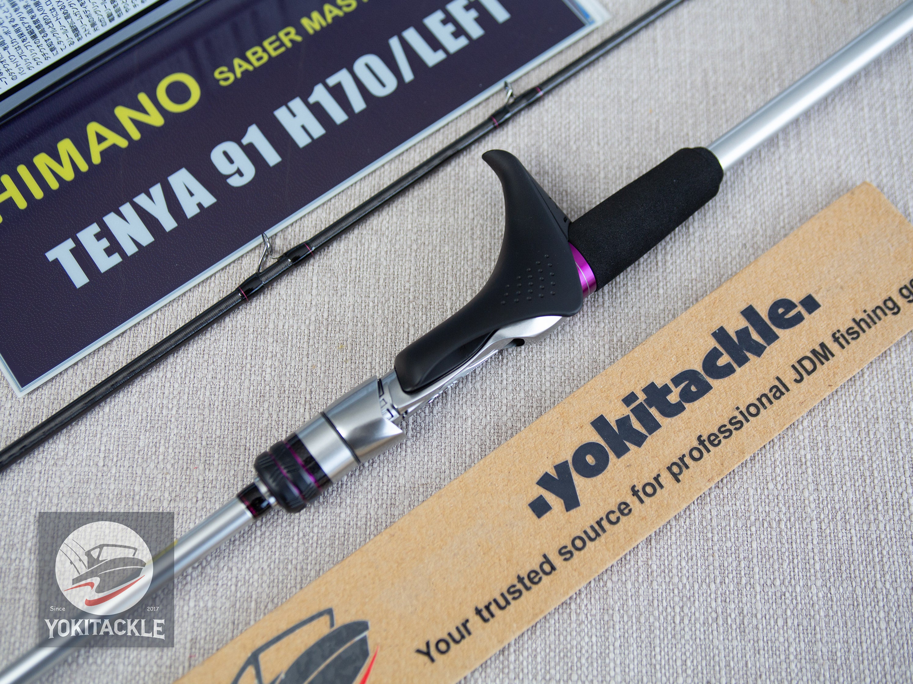 Shimano Saber Master XR Tenya 91 H170/LEFT Offshore Boat Bait Rod