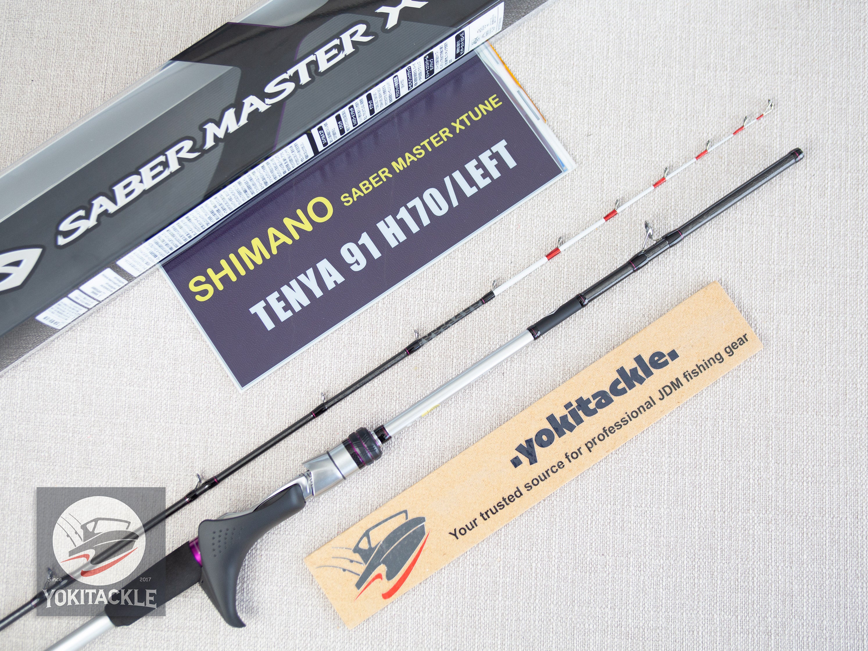 Shimano Saber Master XR Tenya 91 H170/LEFT Offshore Boat Bait Rod