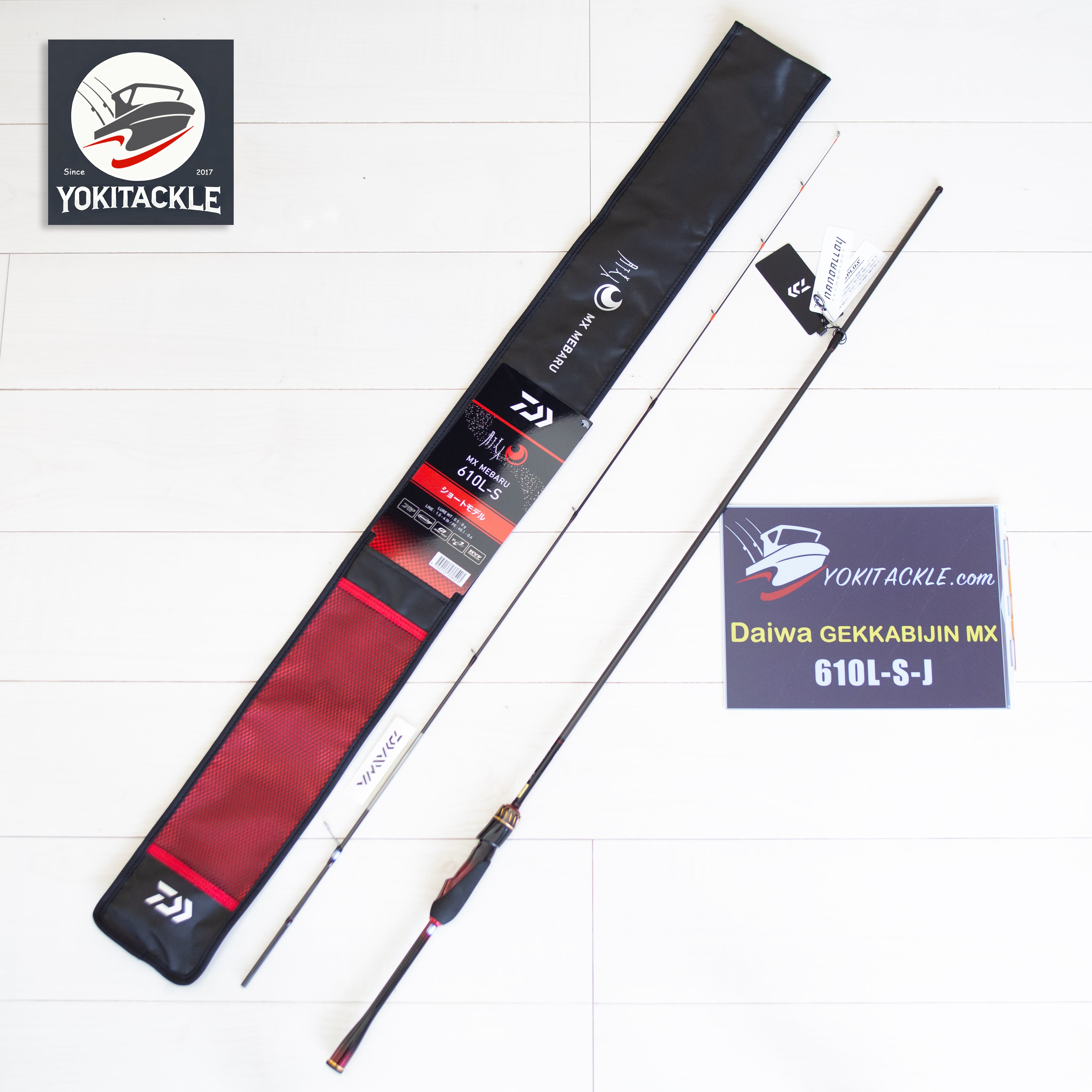 Daiwa 25 GEKKABIJIN MX 610L-S-J Moonlight Beauty Spinning Rod