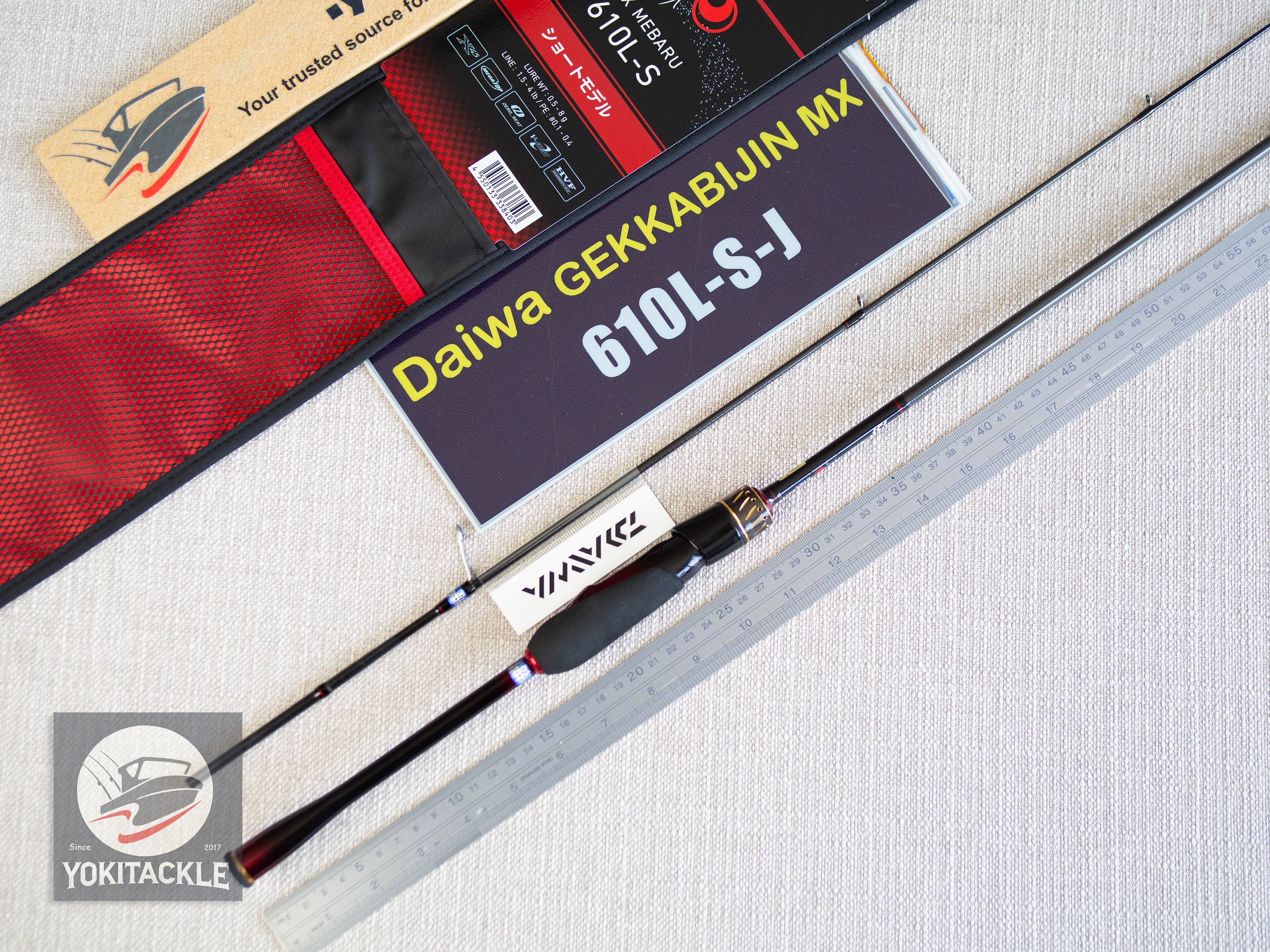 Daiwa 25 GEKKABIJIN MX 610L-S-J Moonlight Beauty Spinning Rod
