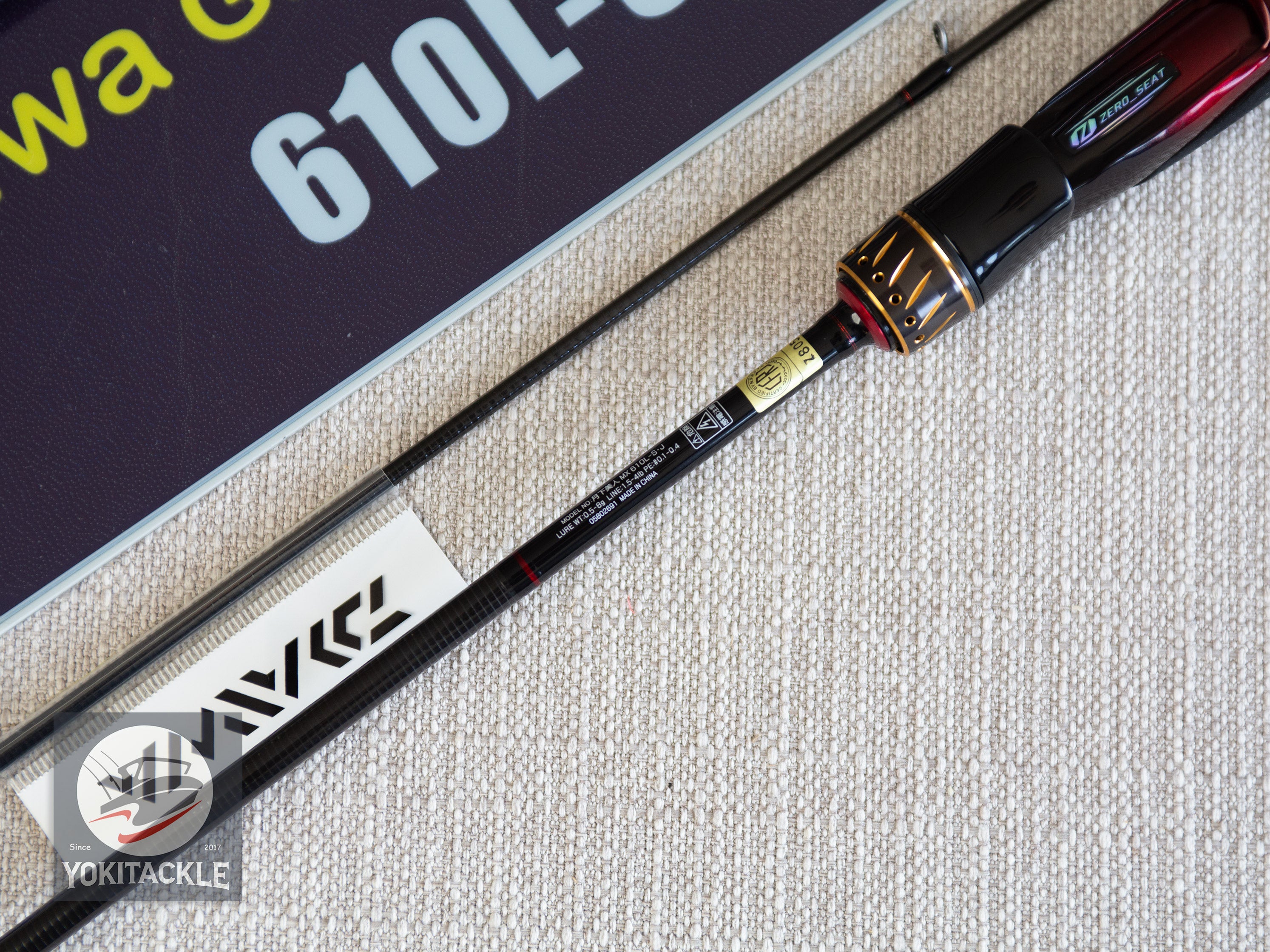 Daiwa 25 GEKKABIJIN MX 610L-S-J Moonlight Beauty Spinning Rod