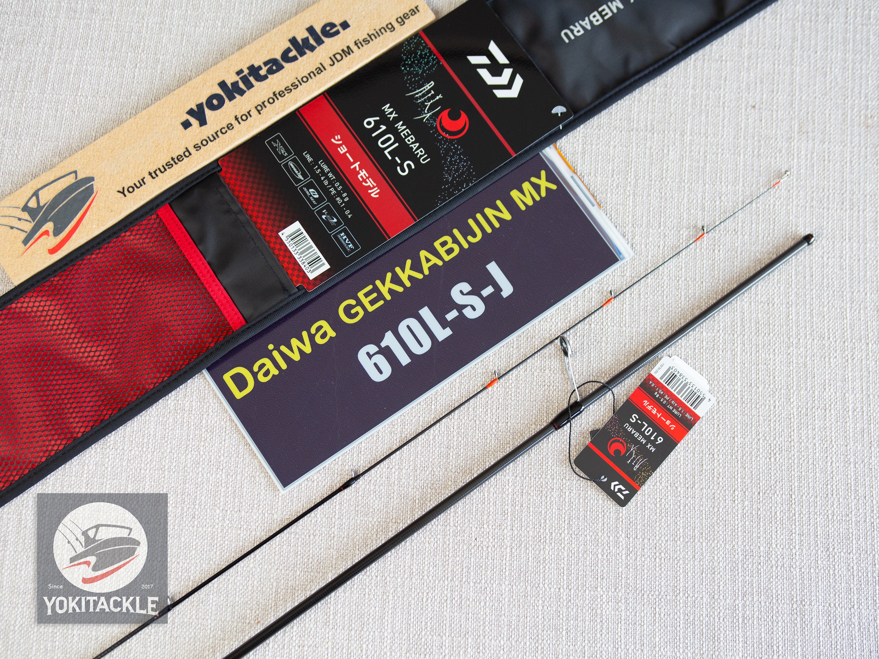 Daiwa 25 GEKKABIJIN MX 610L-S-J Moonlight Beauty Spinning Rod