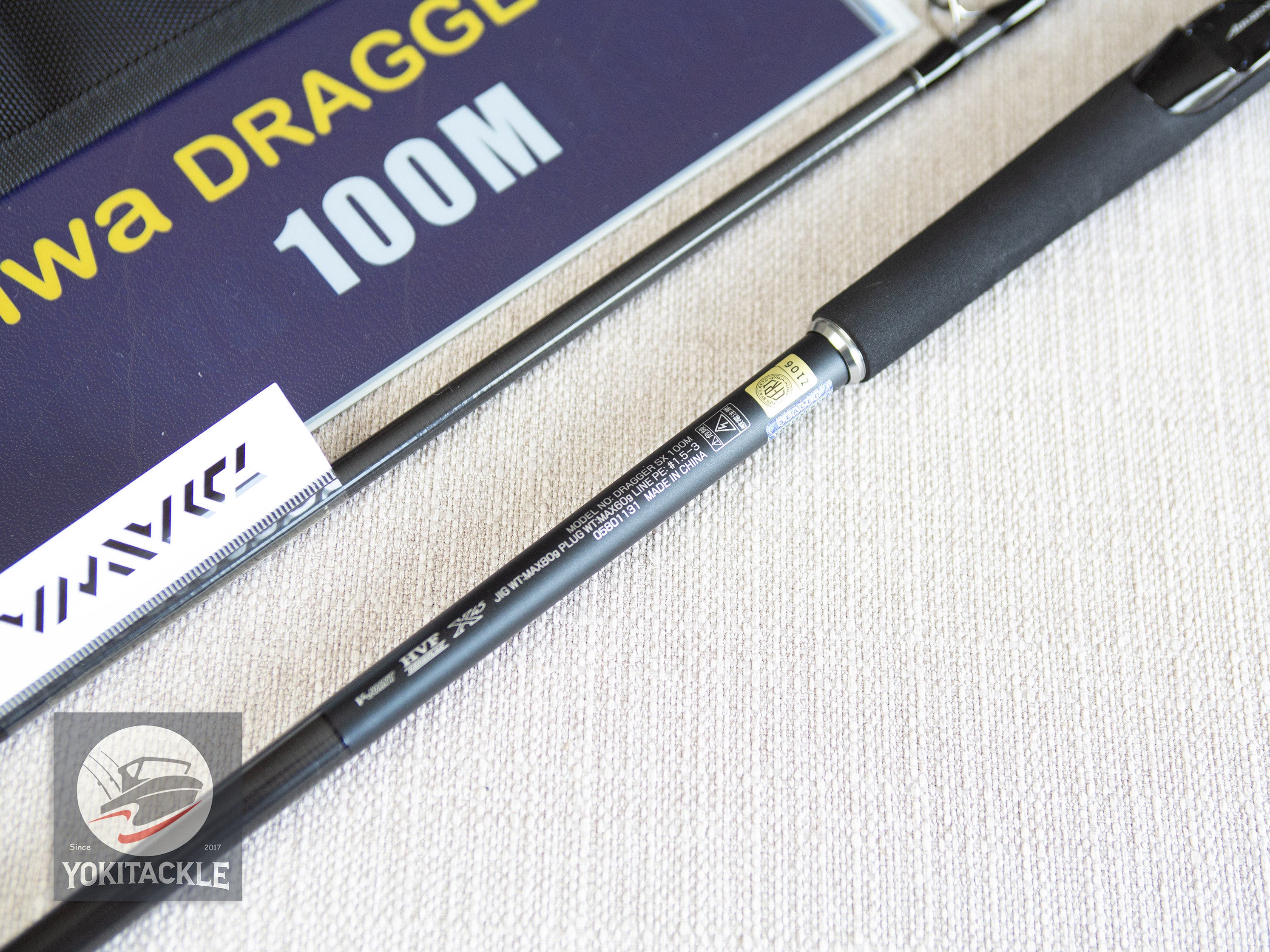 Daiwa 24 DRAGGER SX 100M Spinning Rod