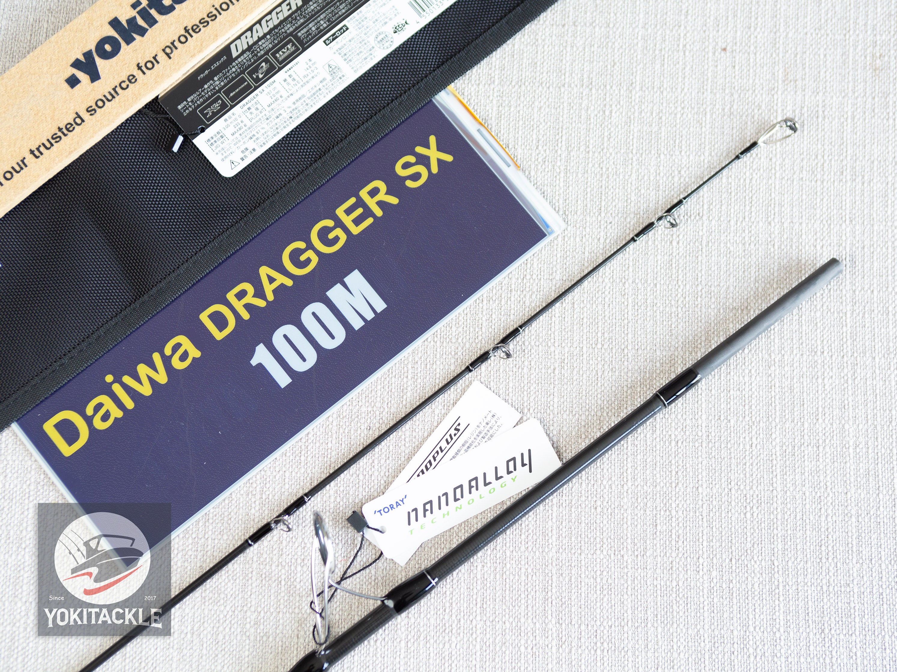 Daiwa 24 DRAGGER SX 100M Spinning Rod
