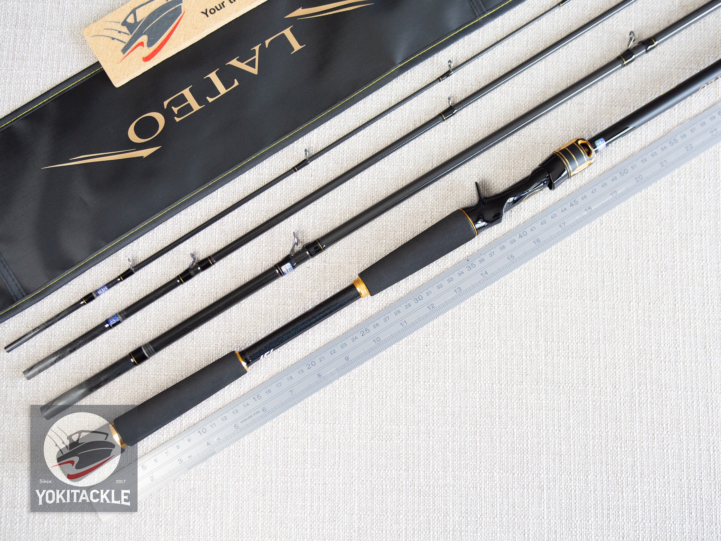 Daiwa 25 LATEO 93MB-4-K Baitcasting Rod