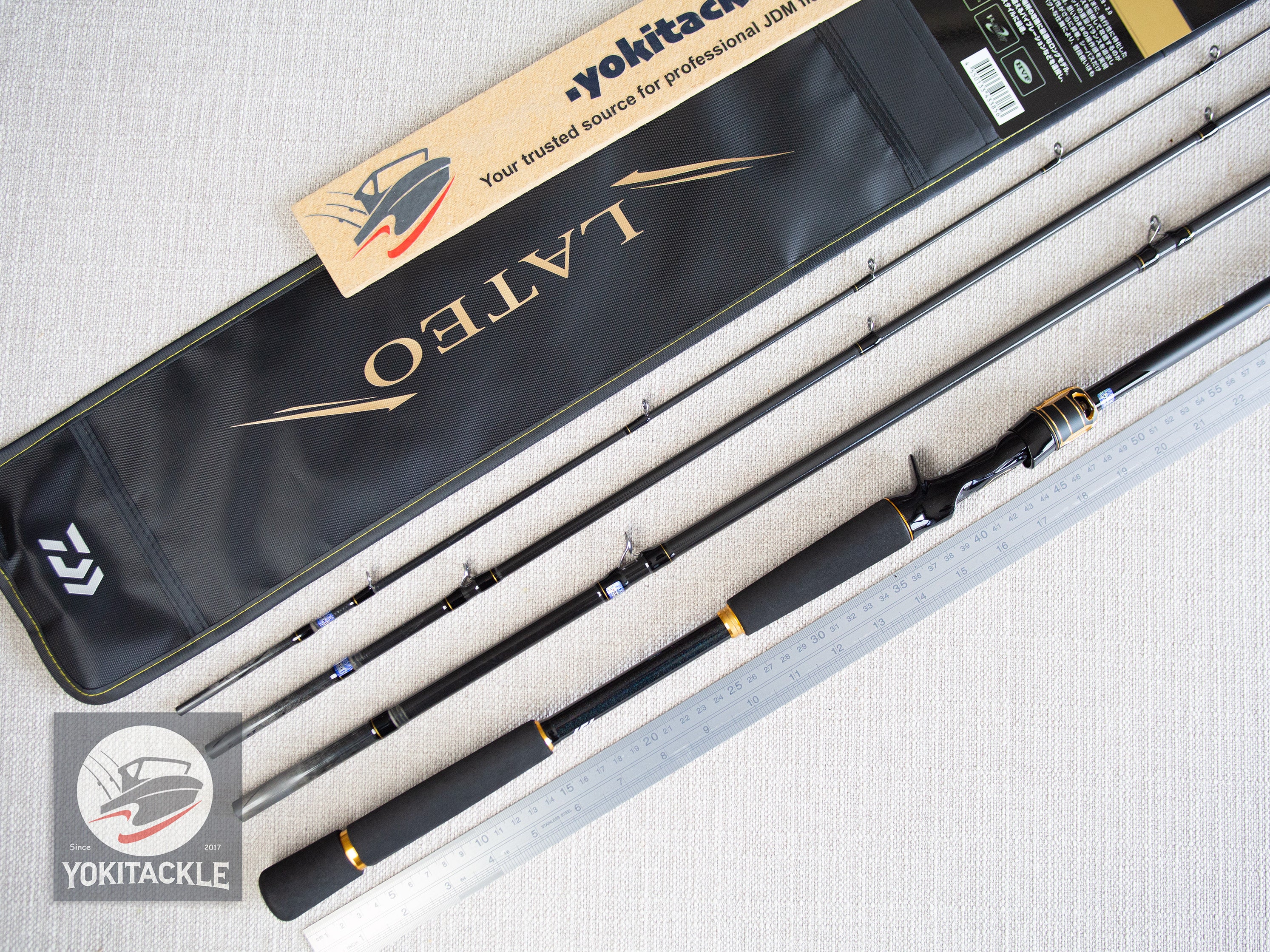 Daiwa 25 LATEO 93MB-4-K Baitcasting Rod