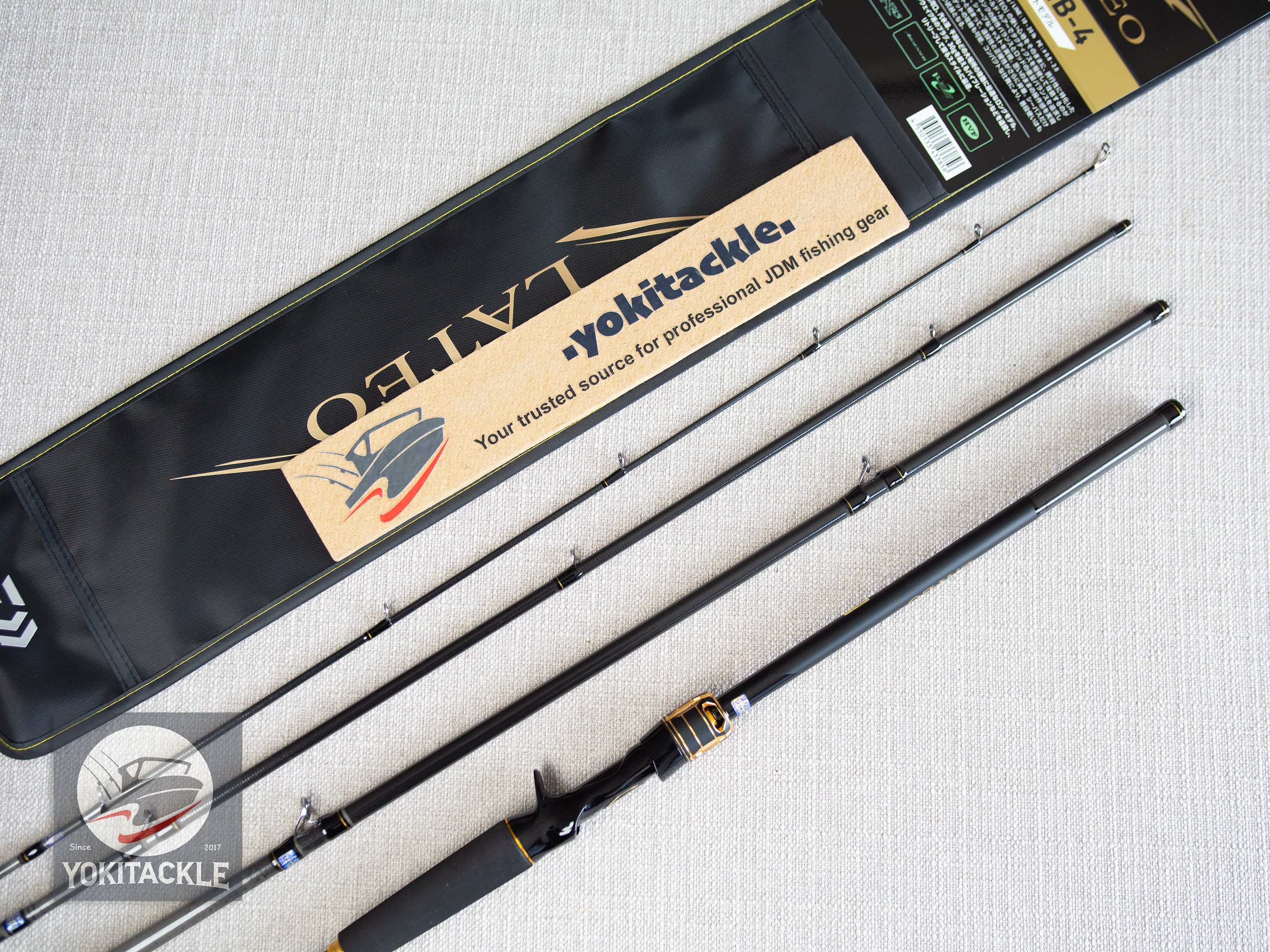 Daiwa 25 LATEO 93MB-4-K Baitcasting Rod