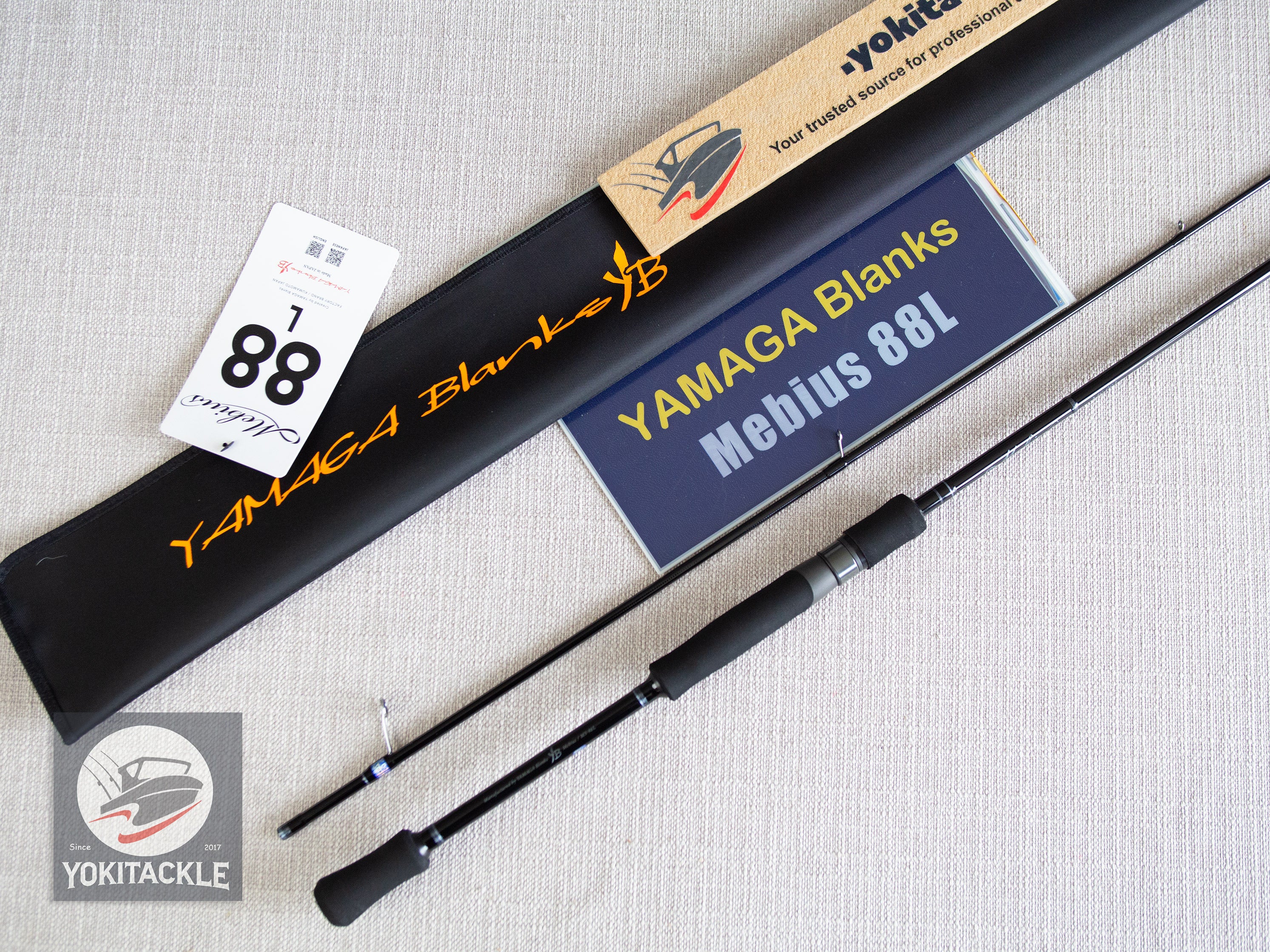YAMAGA Blanks Mebius 88L Spinning Rod for Eging