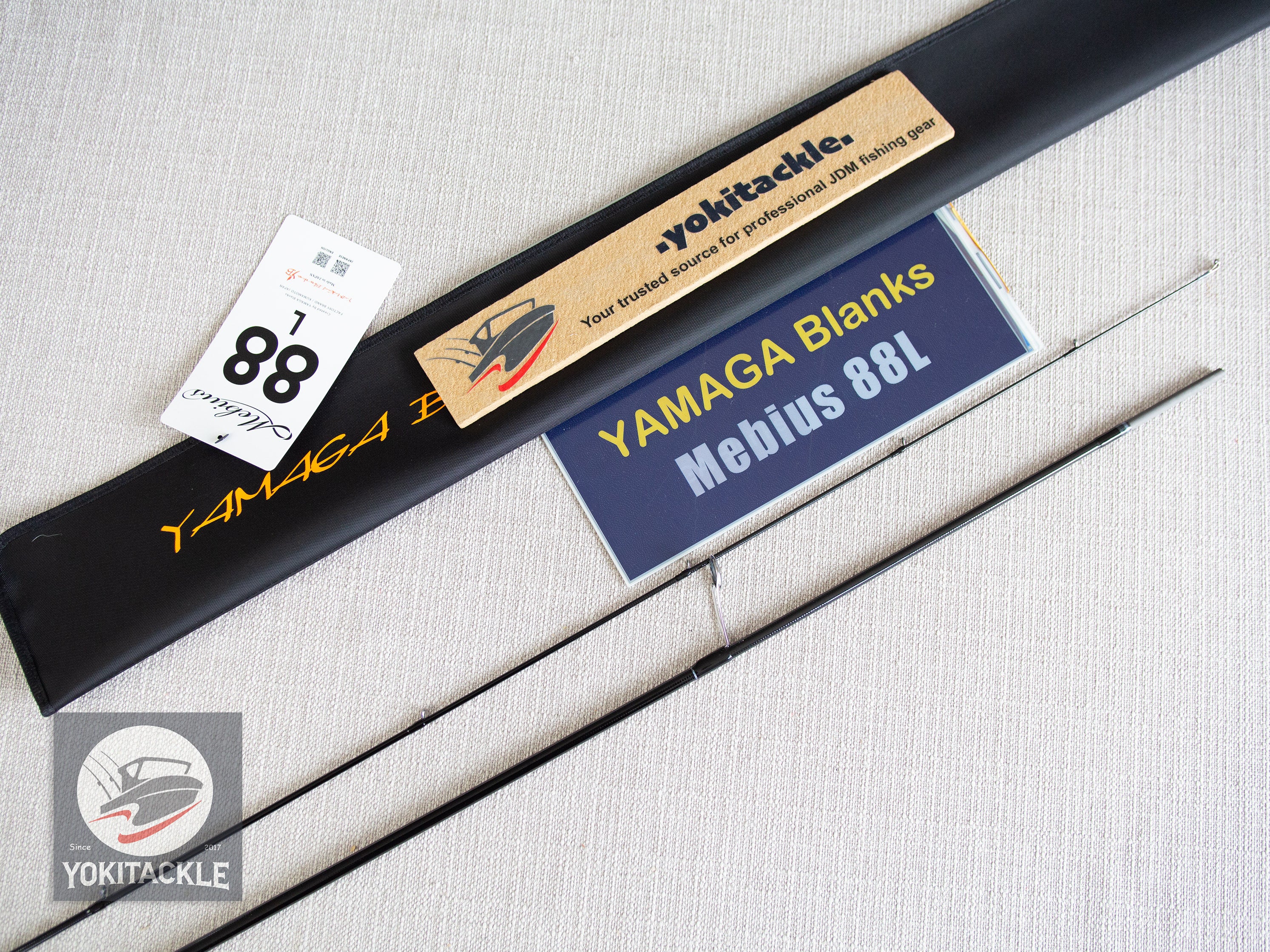 YAMAGA Blanks Mebius 88L Spinning Rod for Eging