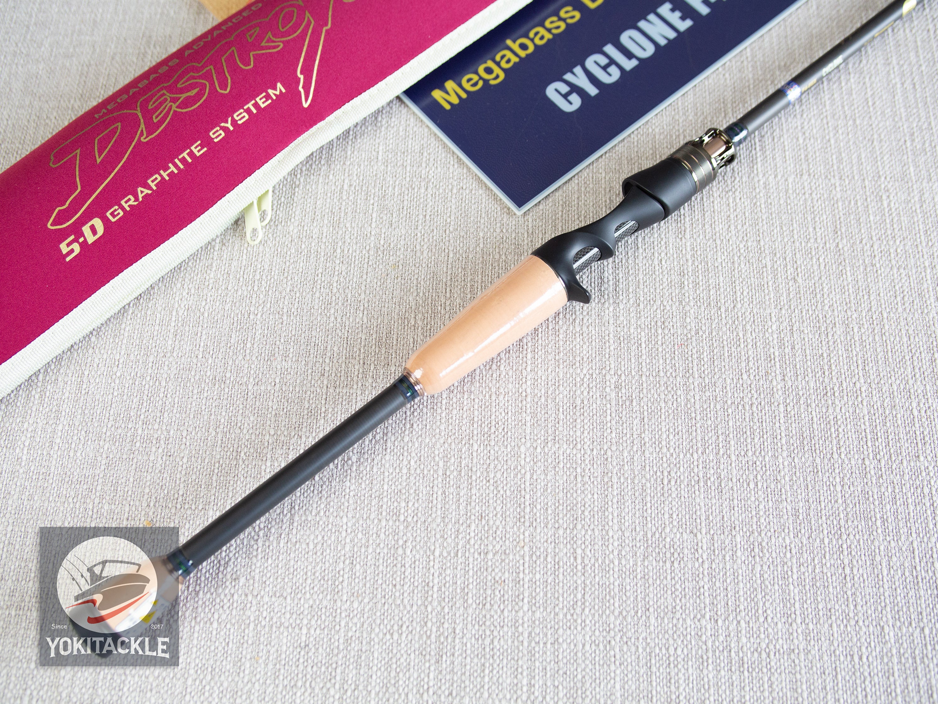 Megabass DESTROYER P5 CYCLONE F4-66X Baitcasting Rod