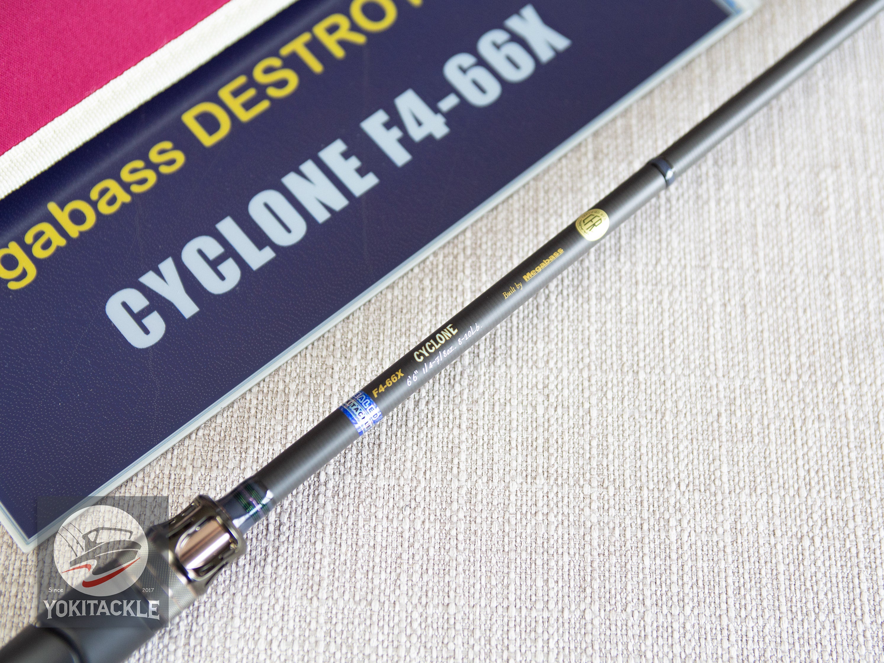 Megabass DESTROYER P5 CYCLONE F4-66X Baitcasting Rod