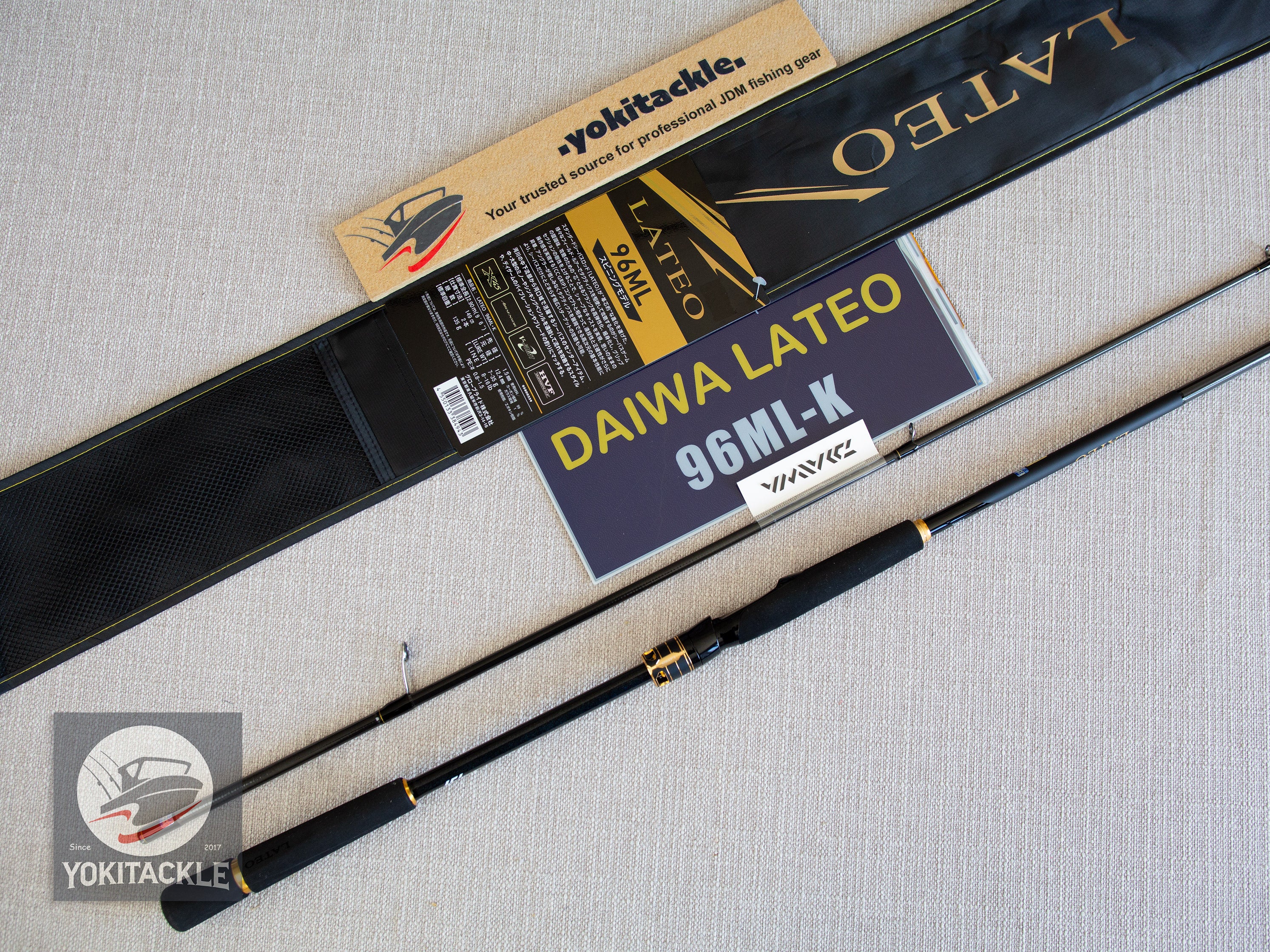 Daiwa 24 LATEO 96ML-K Spinning Rod