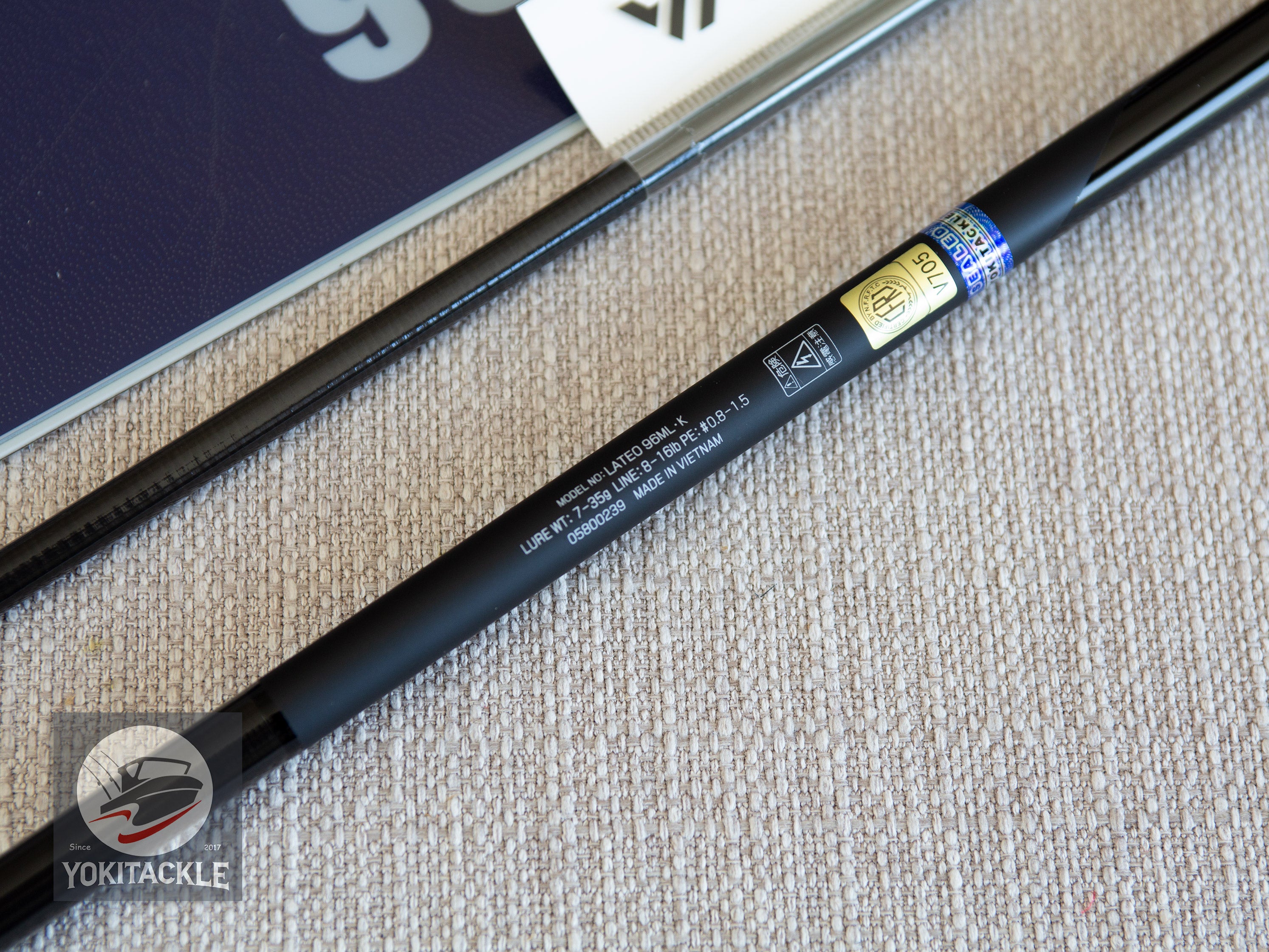 Daiwa 24 LATEO 96ML-K Spinning Rod