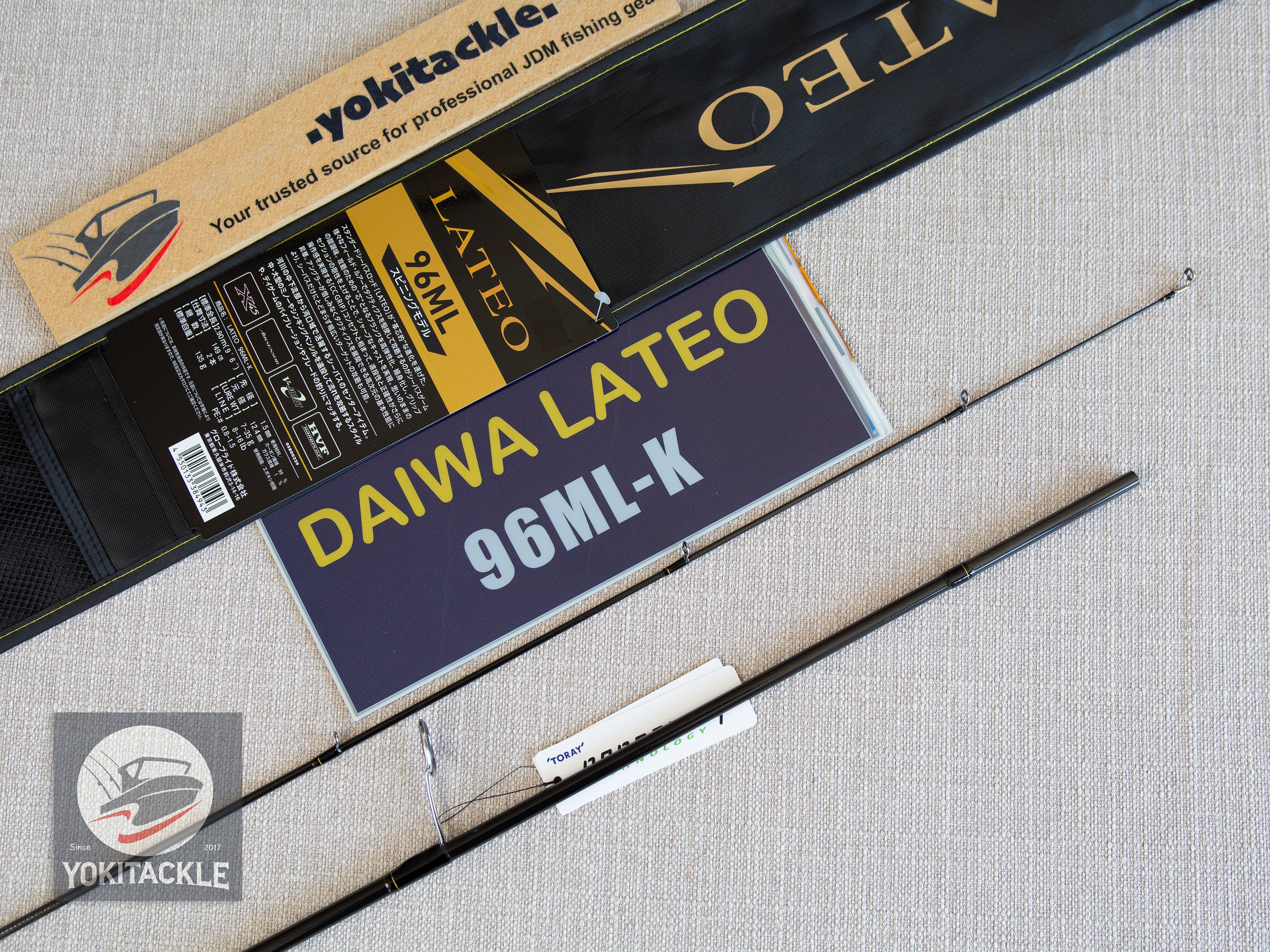 Daiwa 24 LATEO 96ML-K Spinning Rod