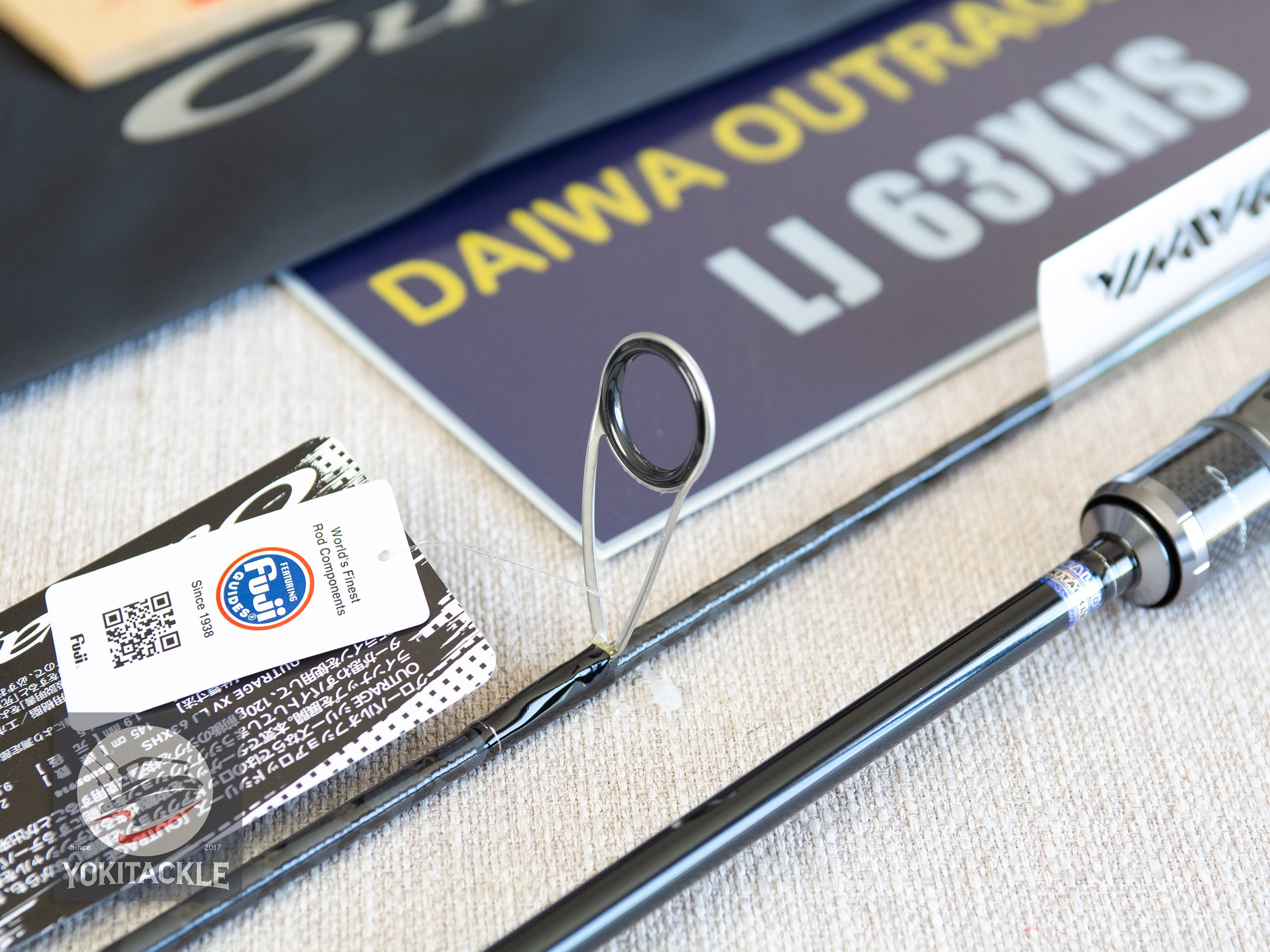 Daiwa 25 OUTRAGE XV LJ 63XHS Light Jigging Spinning Rod