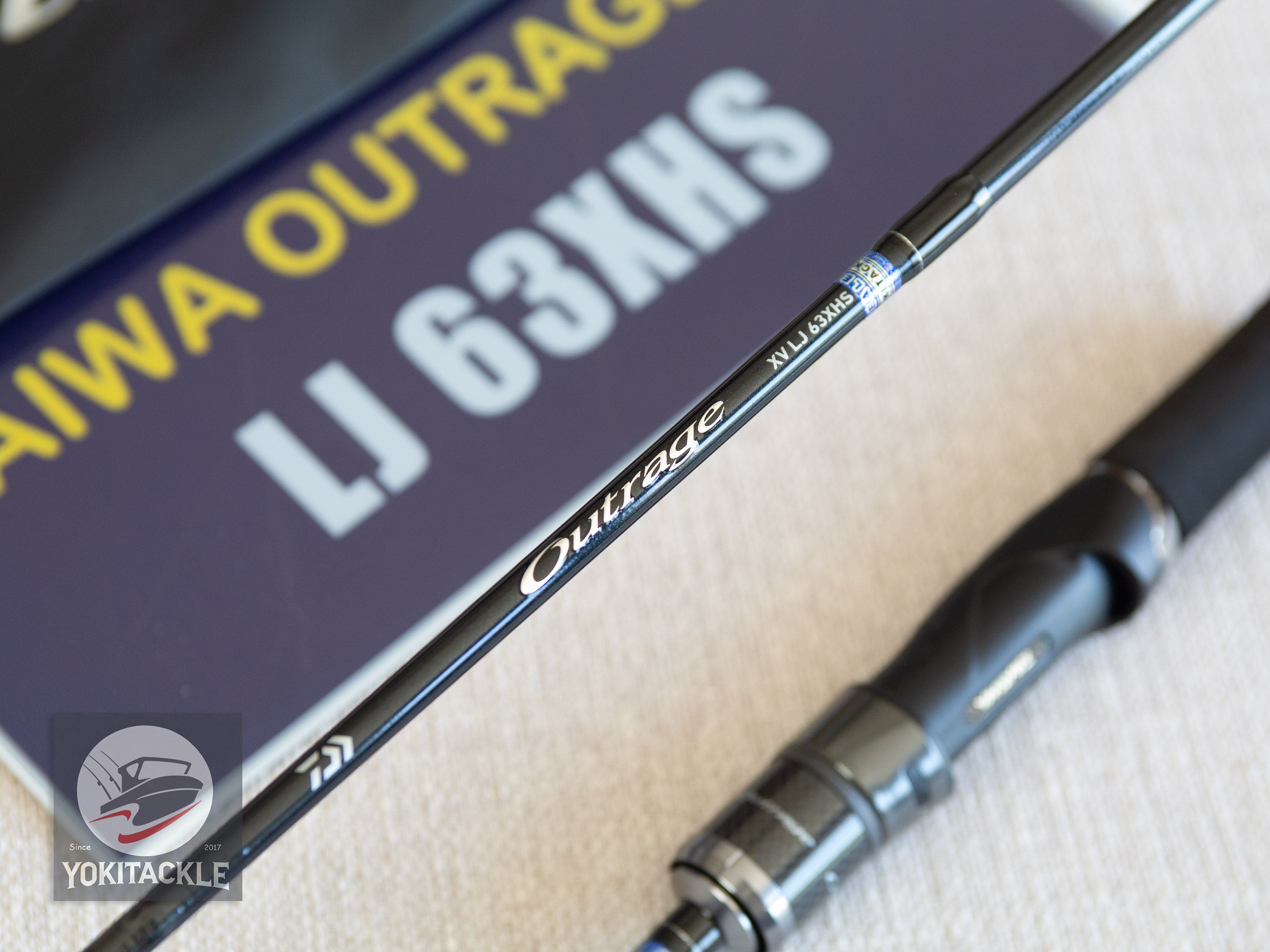 Daiwa 25 OUTRAGE XV LJ 63XHS Light Jigging Spinning Rod